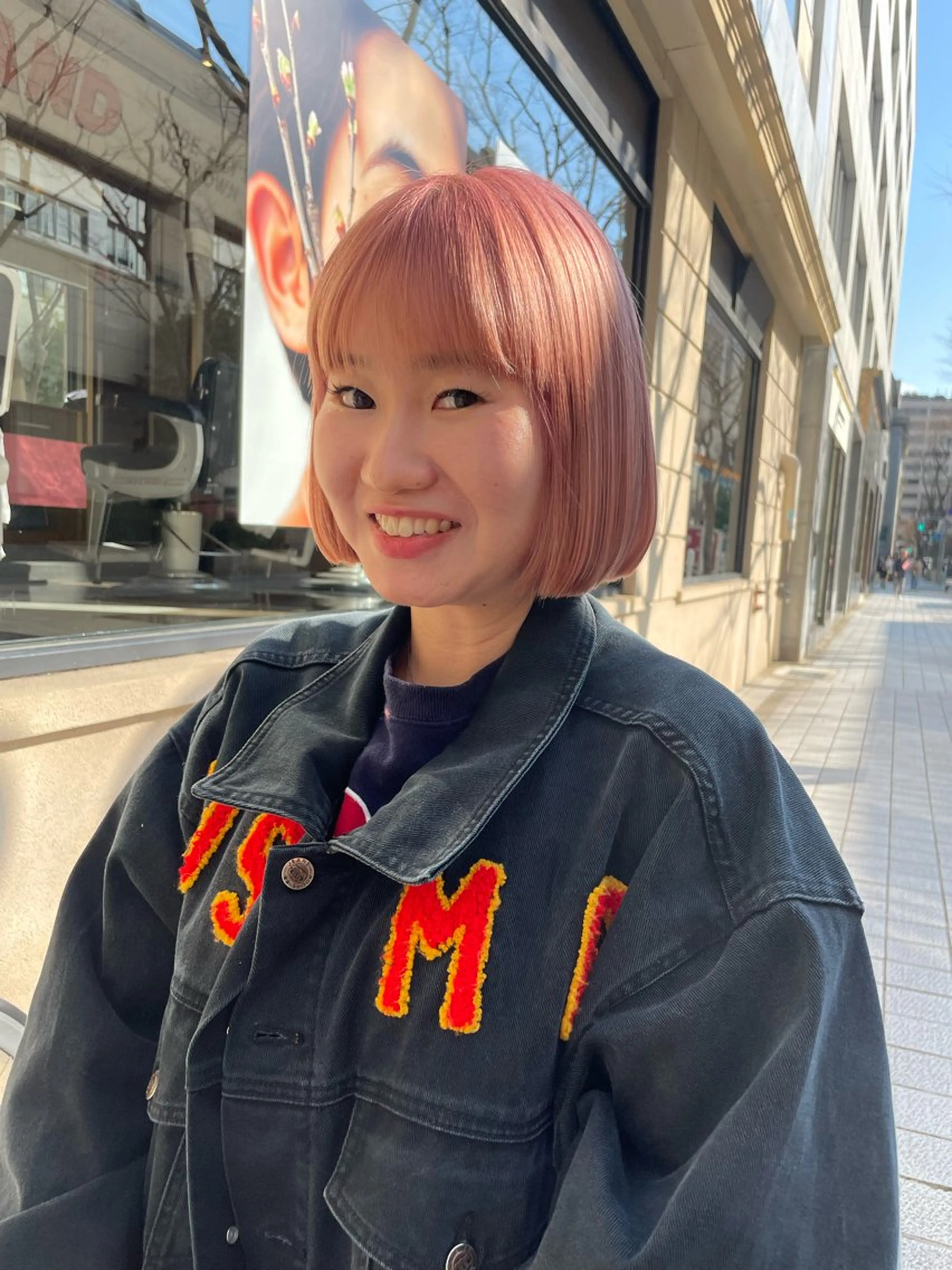 ミディアム CHIHIRO メリケンビューティーのヘアスタイル