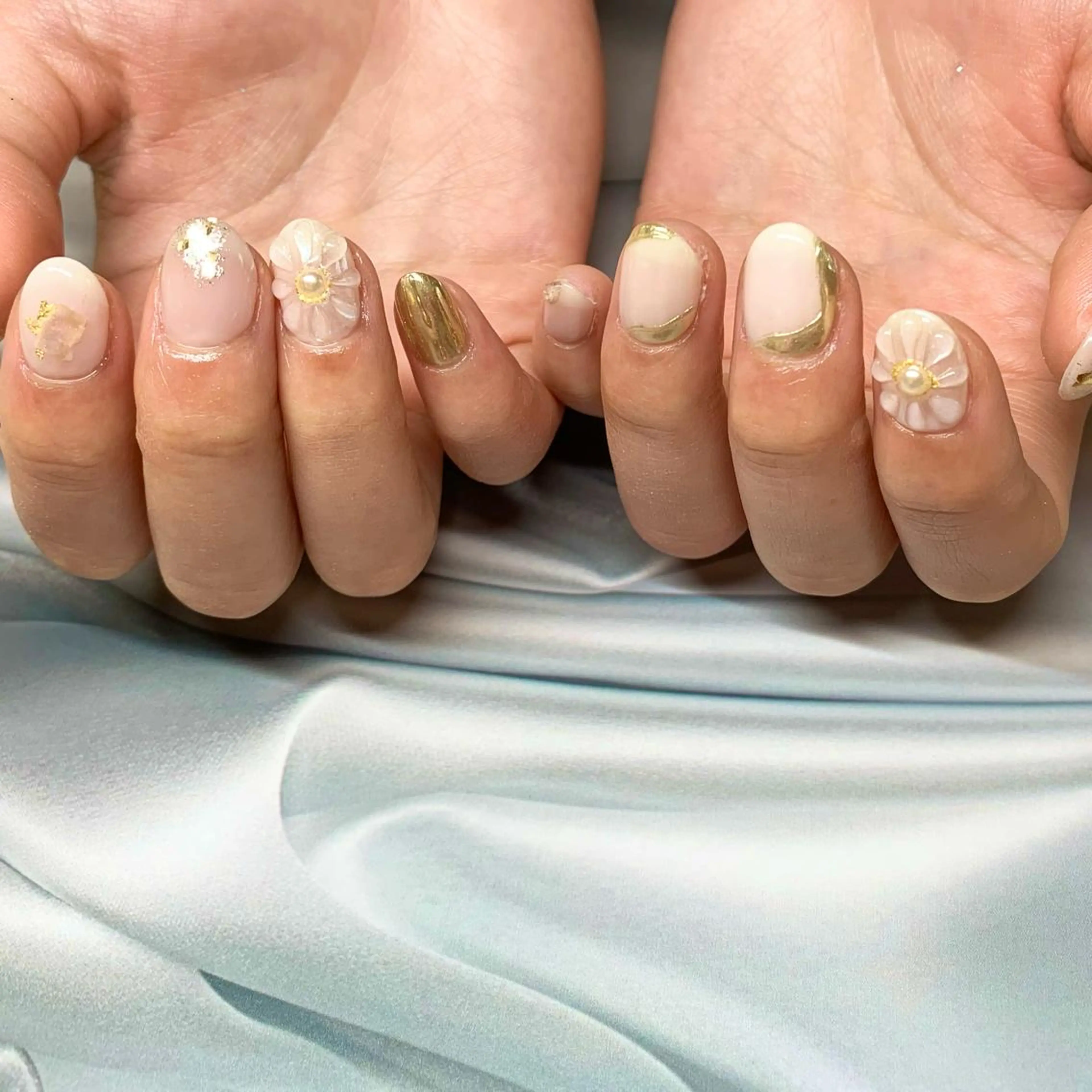 ネイル ハンドネイル ウシク ミユキのネイルデザイン