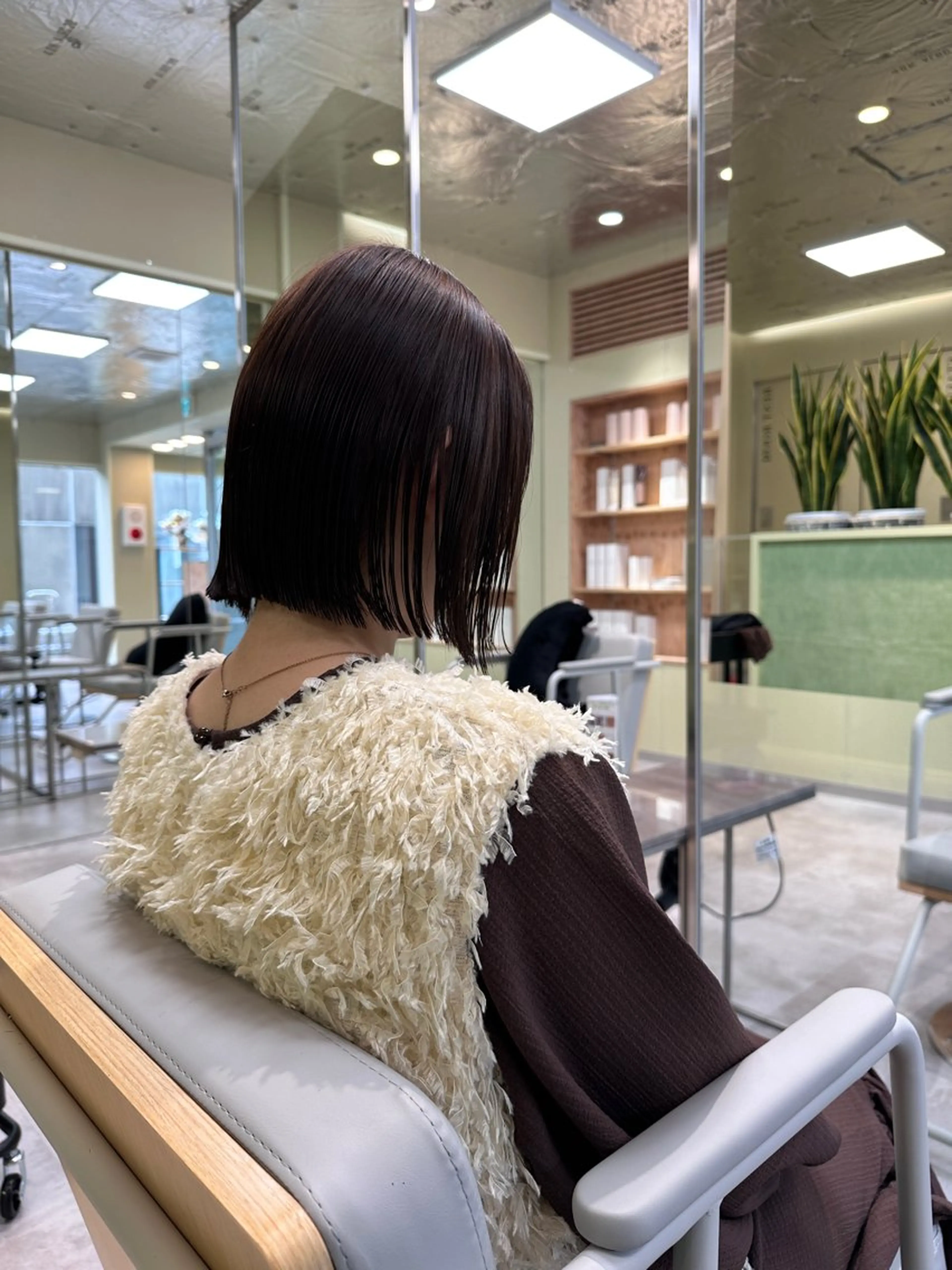 ショート ボブ/ぱつっとボブ/ 谷口 海星のヘアスタイル