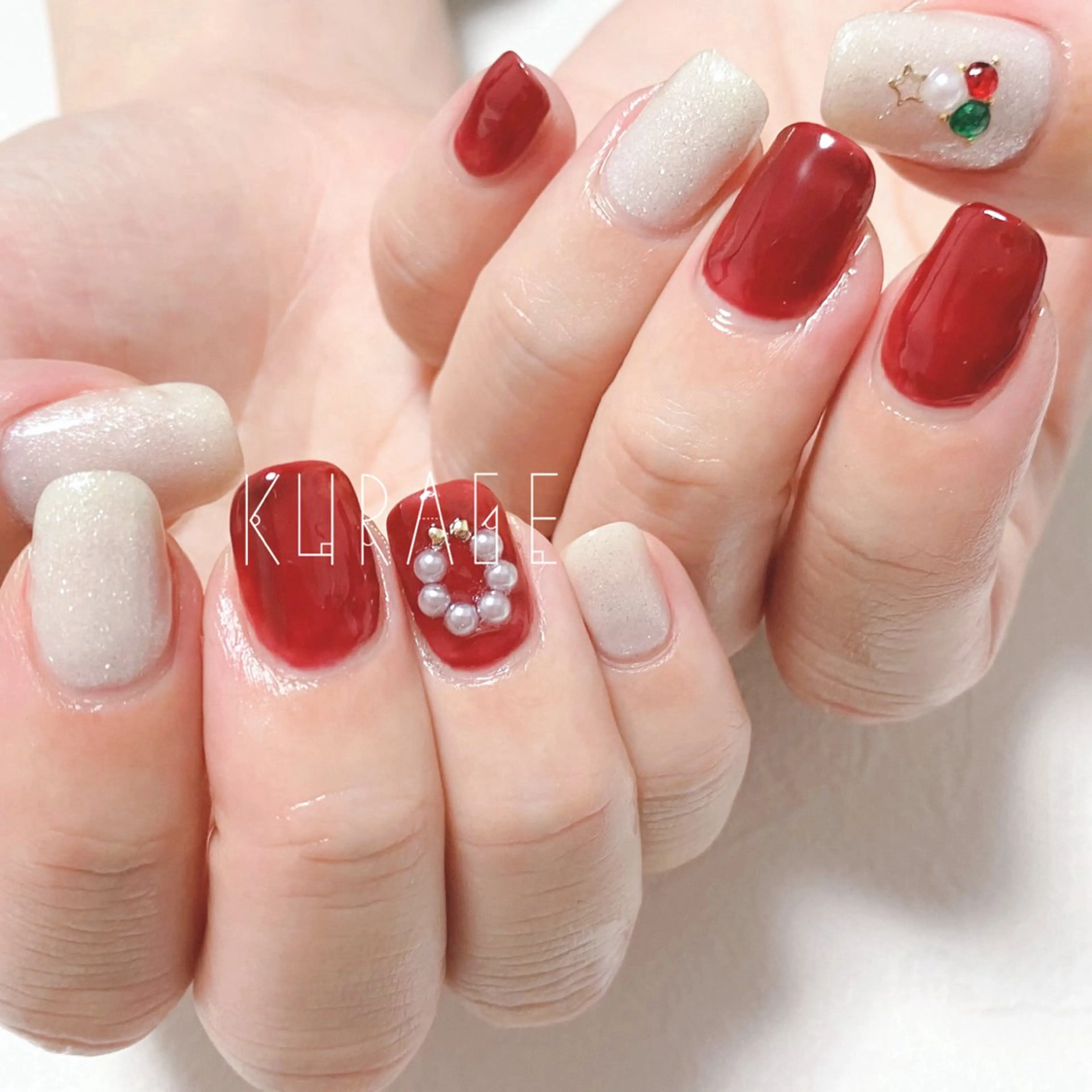 ネイル ハンドネイル private salon 海月のネイルデザイン