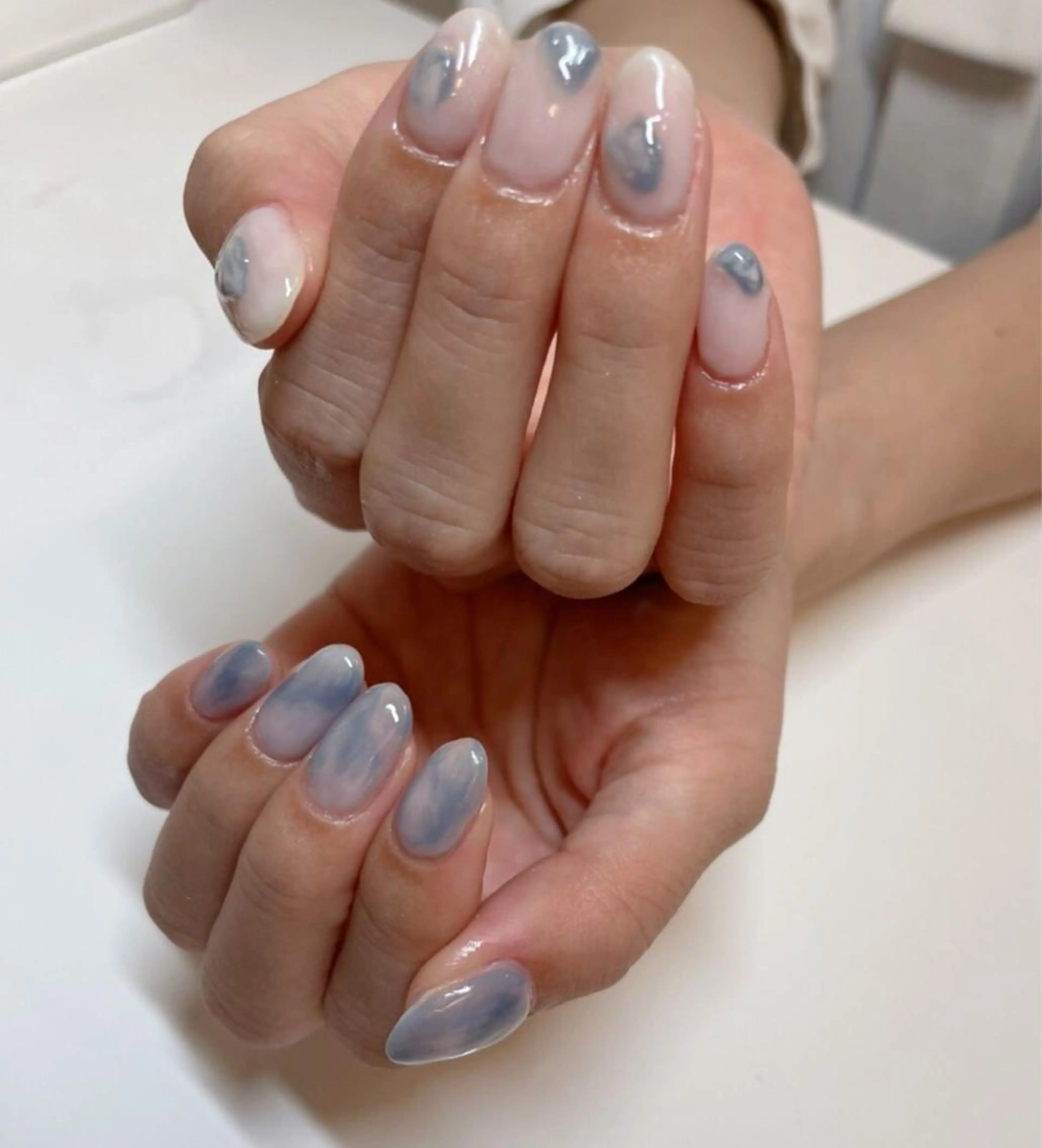 ネイル ニュアンスネイル ぷっくりネイル 【ＯＲＧＡＮ】 nailのネイルデザイン