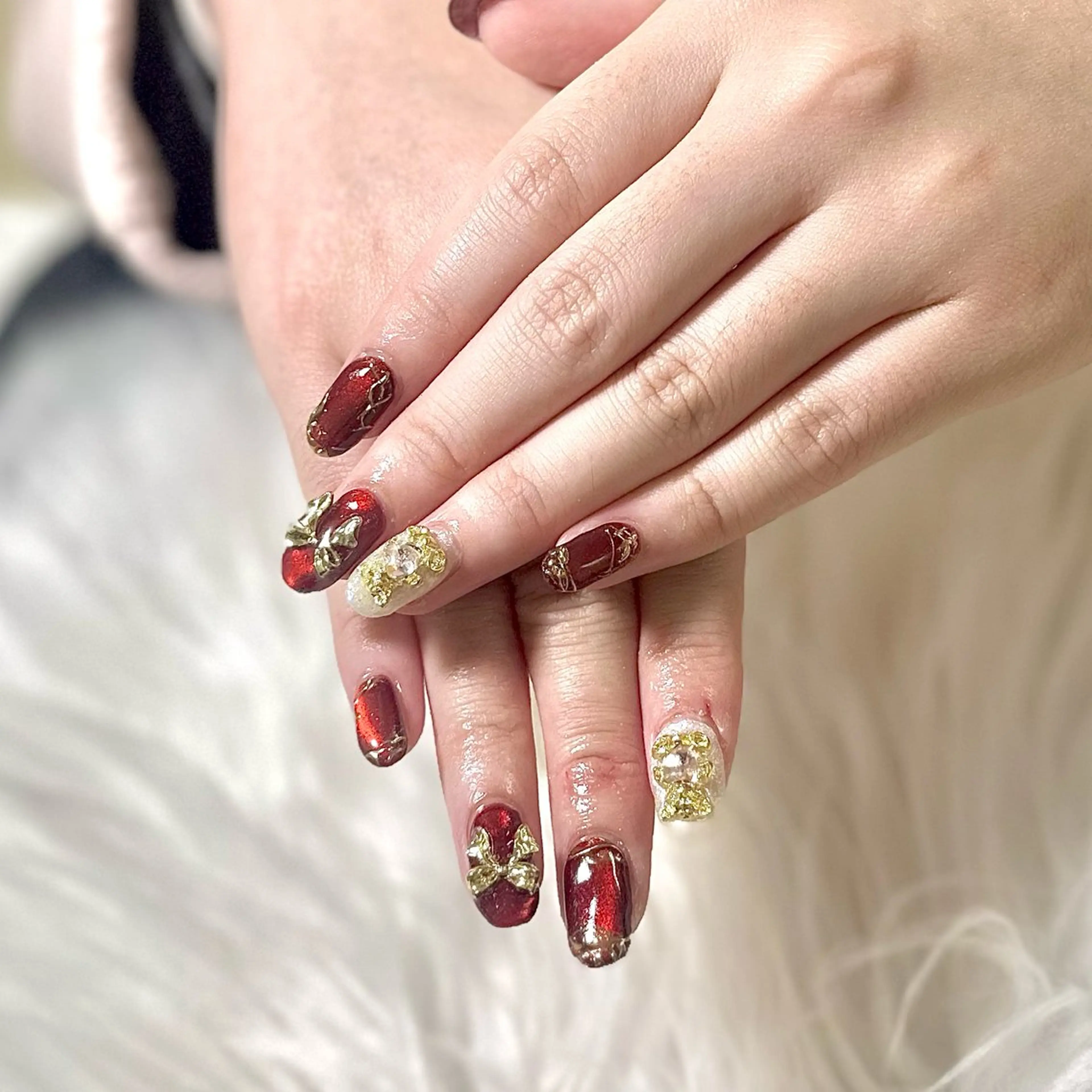 ネイル ハンドネイル Heartnail Hino Reinaのネイルデザイン