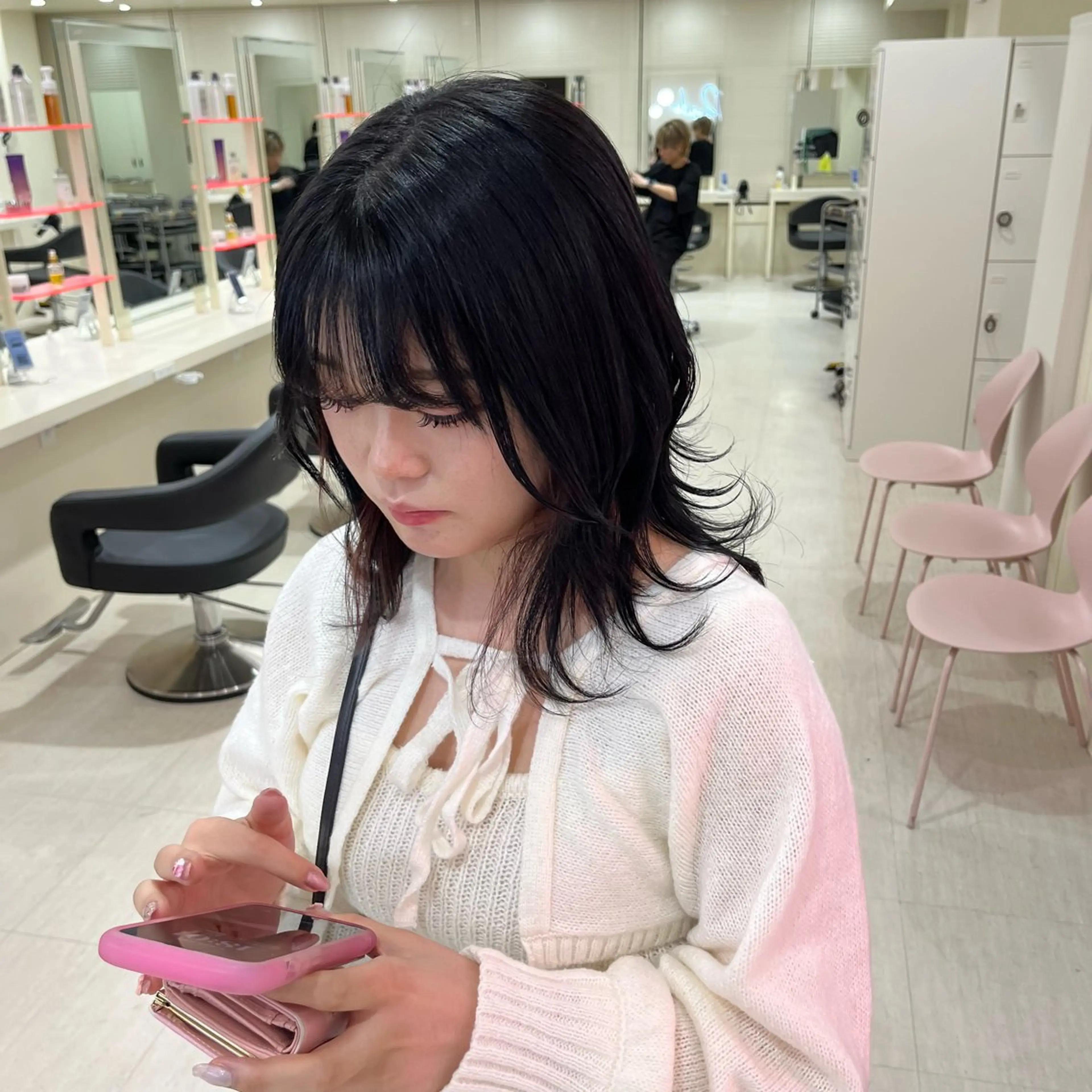 ミディアム EGO所属・ウルフ、ブリーチ 🐺矢島タツキ🐺のヘアスタイル