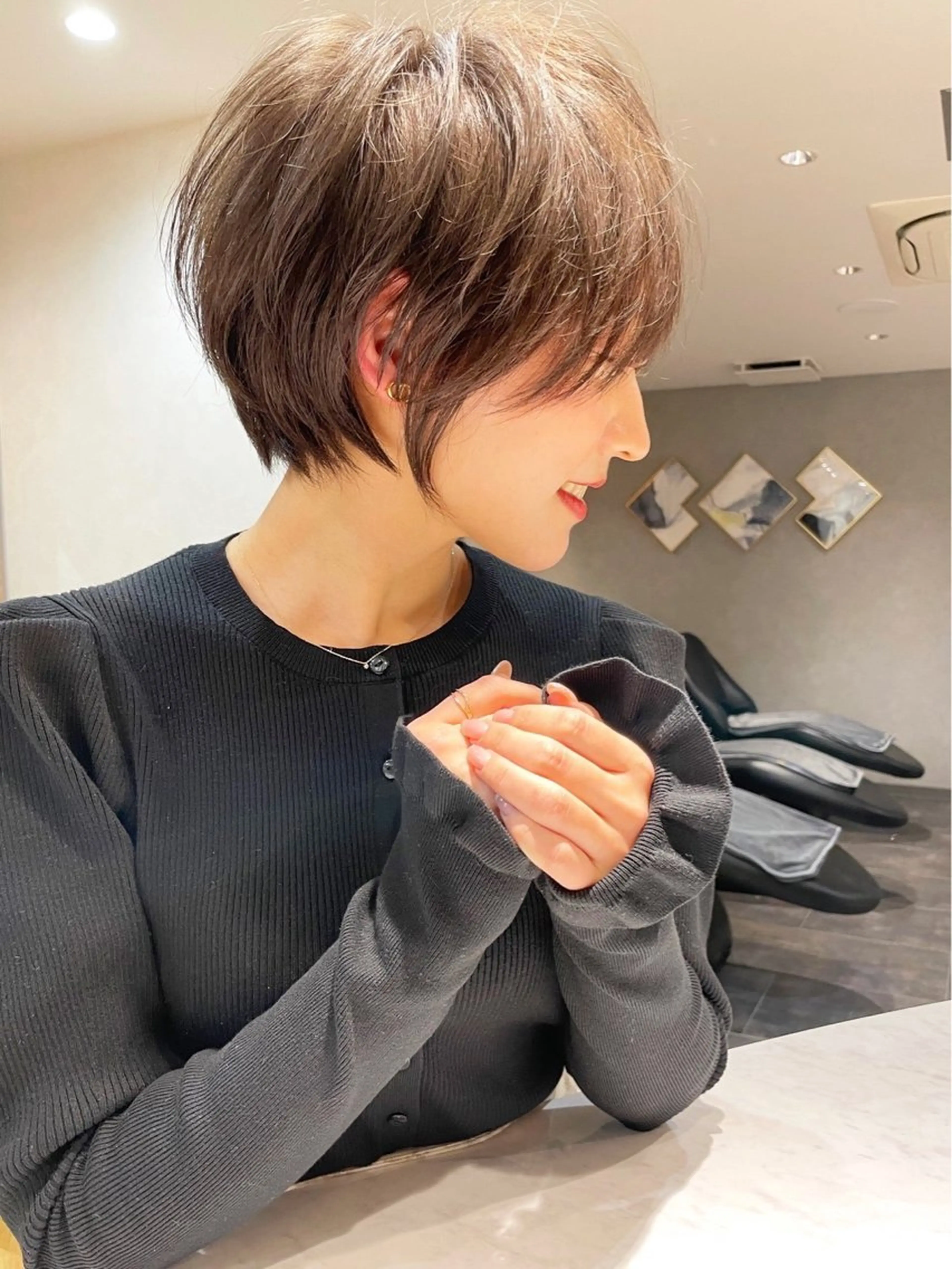 ショート カット トリートメント Aster 店長 れおん✂️のヘアスタイル
