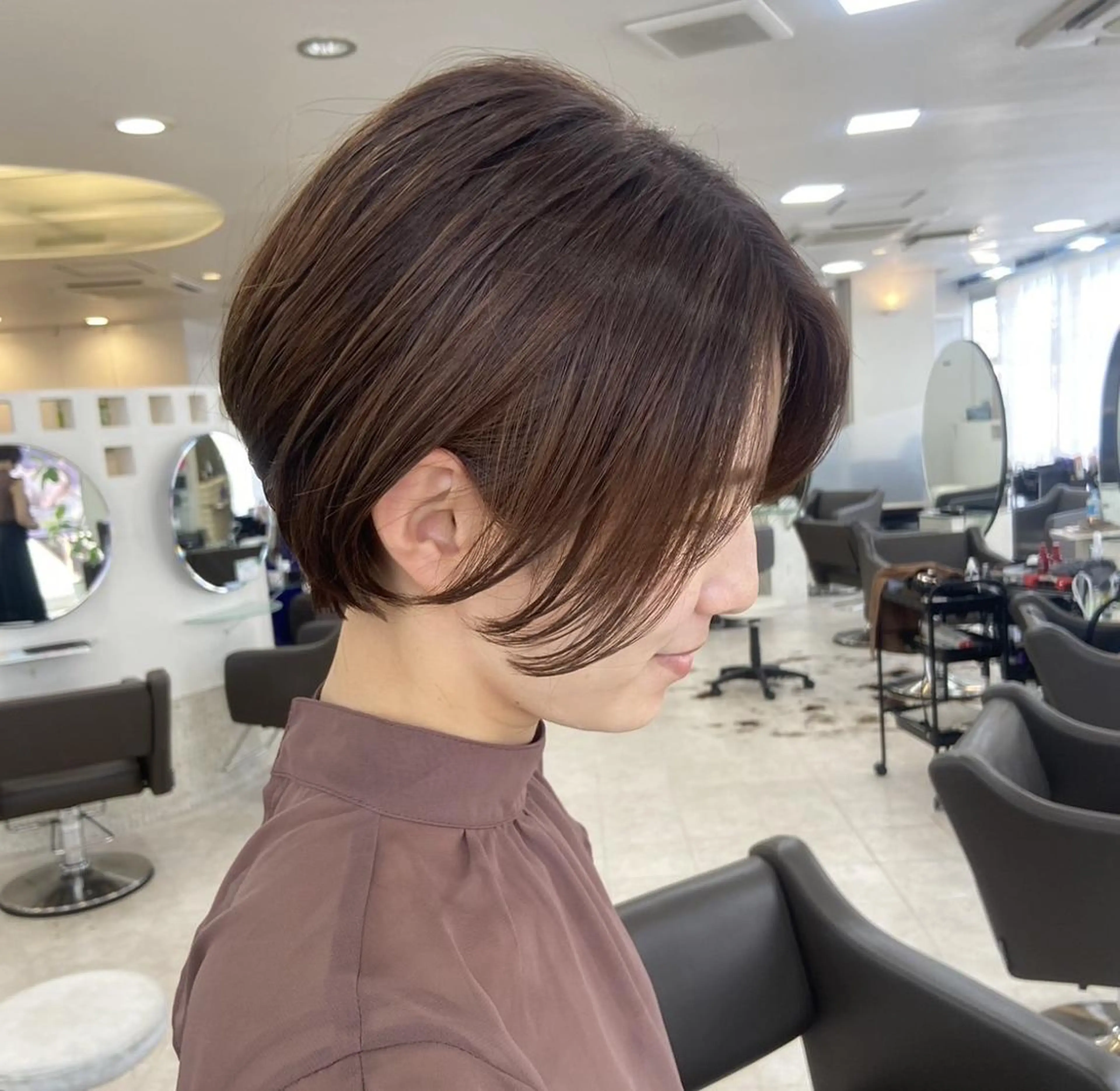 ショート くびれヘア ショートヘア ◆モデル募集◆波田 圭史/ボブスタイルのヘアスタイル