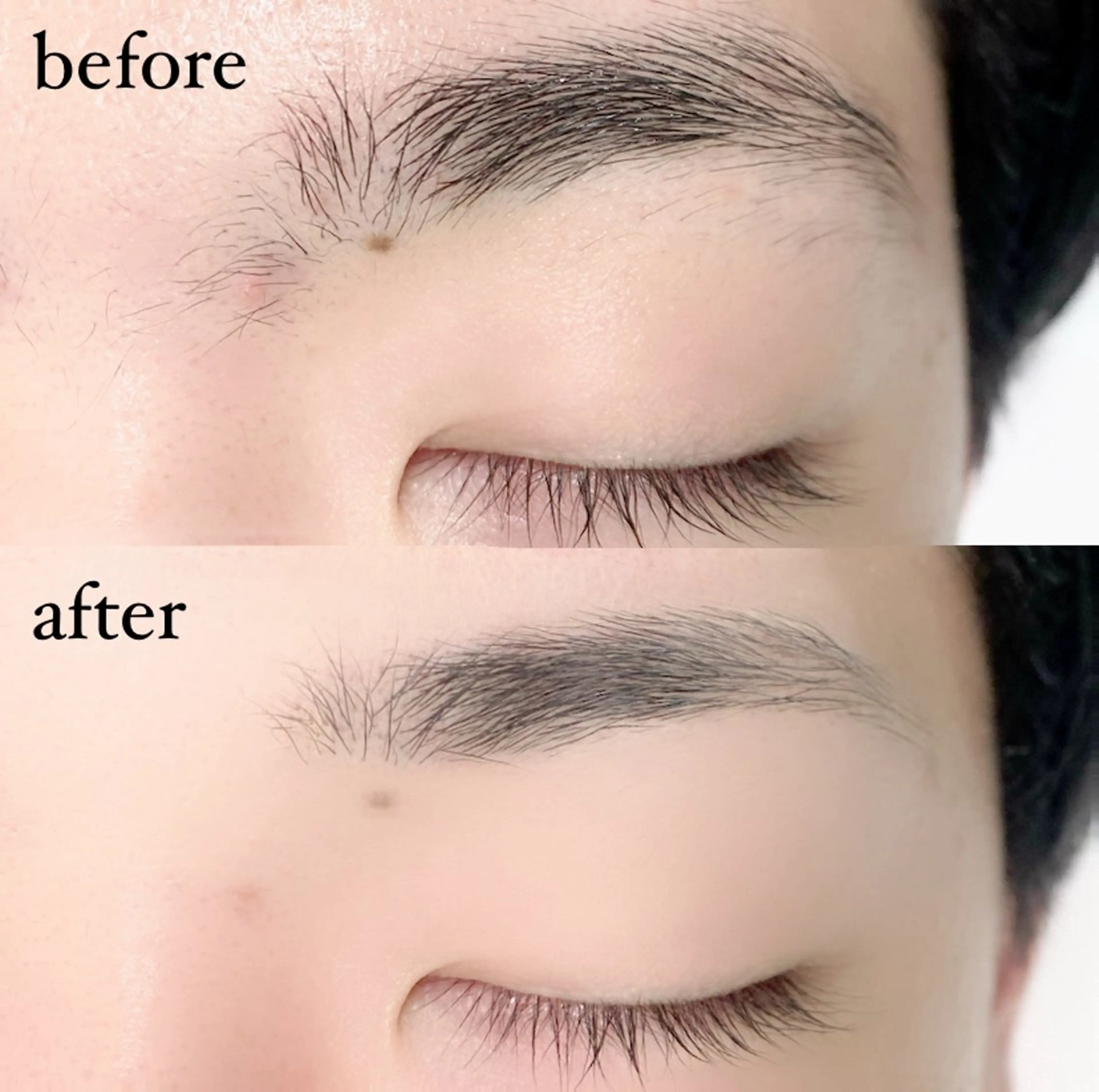 メンズ アイブロウ メンズアイブロウ 眉毛ワックス脱毛 cheri 外島のマツエク・マツパデザイン