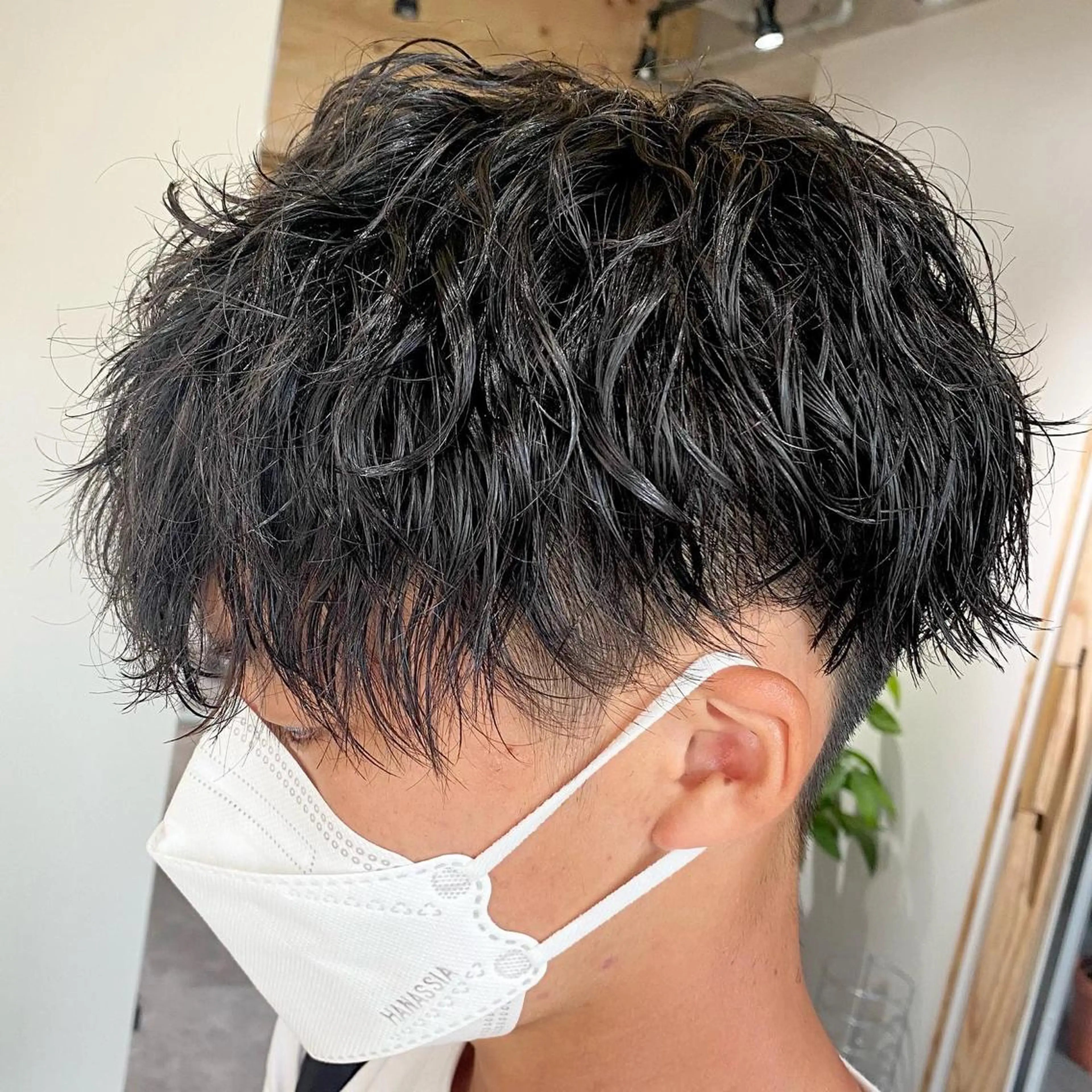 パーマ メンズ カット パーマ ヘアセット メンズブリーチカラー /パーマ ごーた立川のヘアスタイル