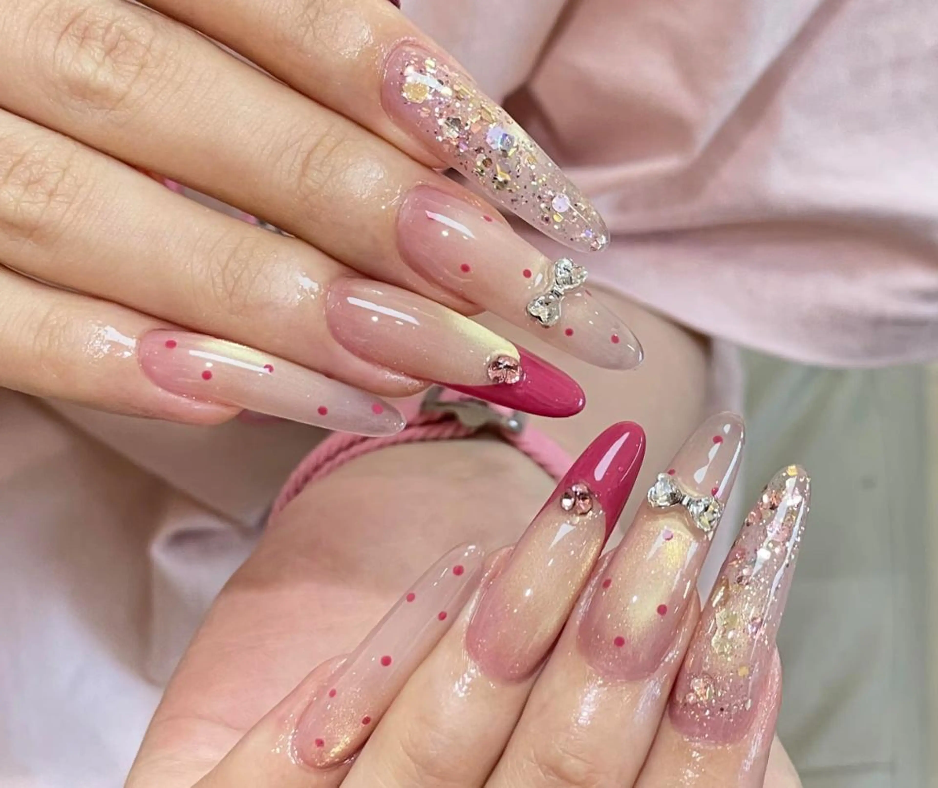 ネイル ハンドネイル By moonネイル 🌷ワンホン/韓国風のネイルデザイン