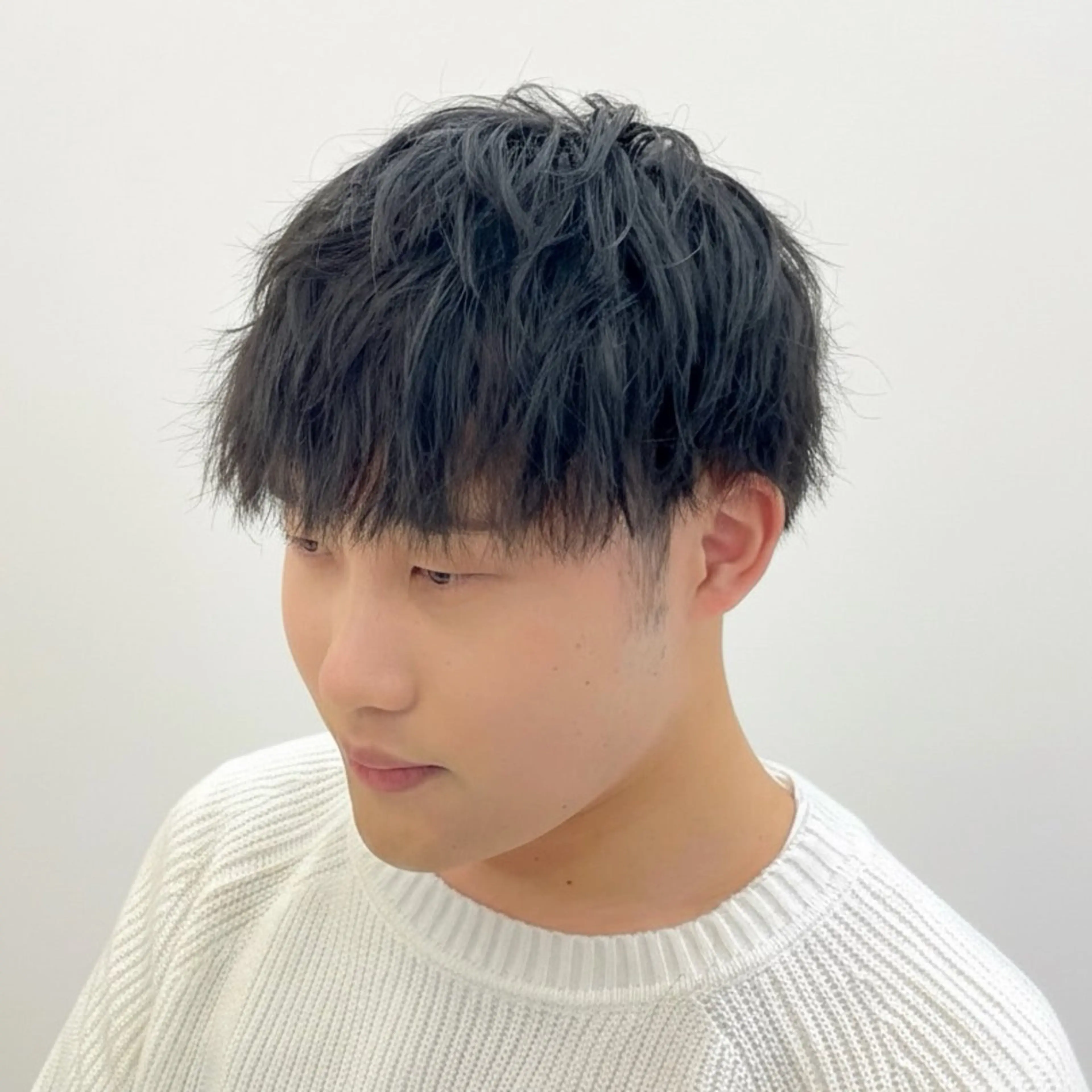 パーマ 成瀬スパイラル パーマ清水大隼のヘアスタイル