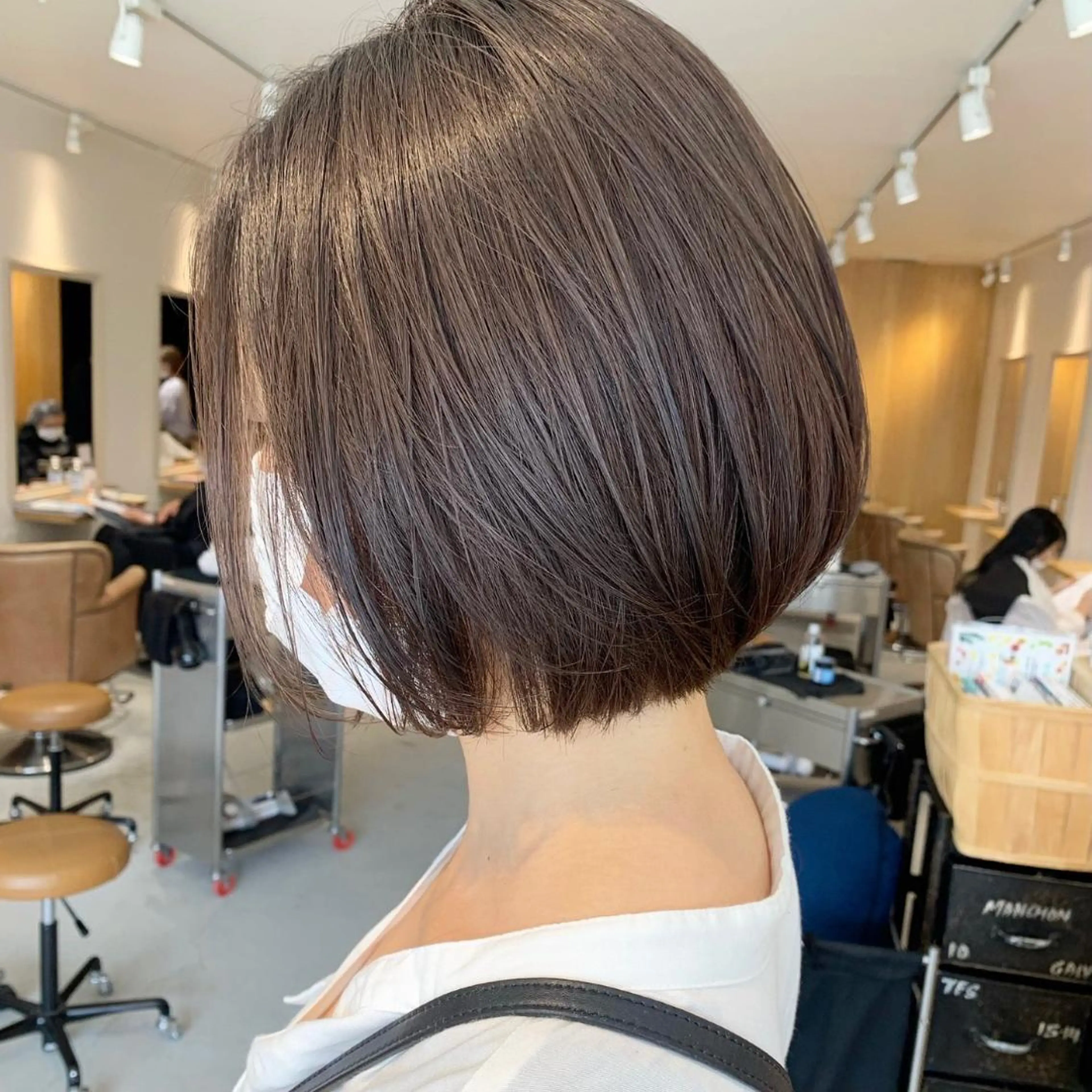 ショート カラー ヘアアレンジ 石井 竜也のヘアスタイル