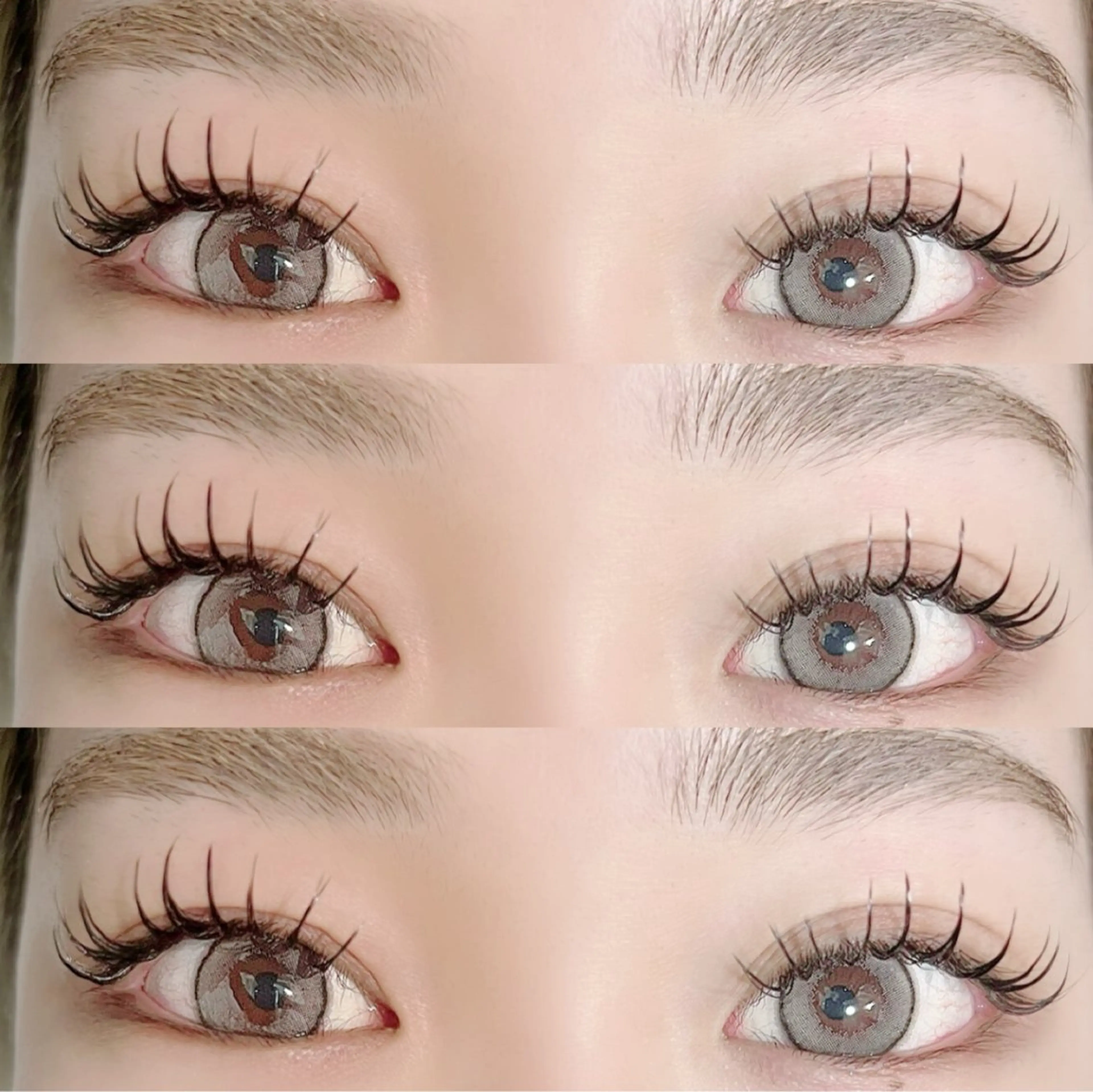 マツエク・マツパ フラットラッシュ セーブル m 👀のマツエク・マツパデザイン