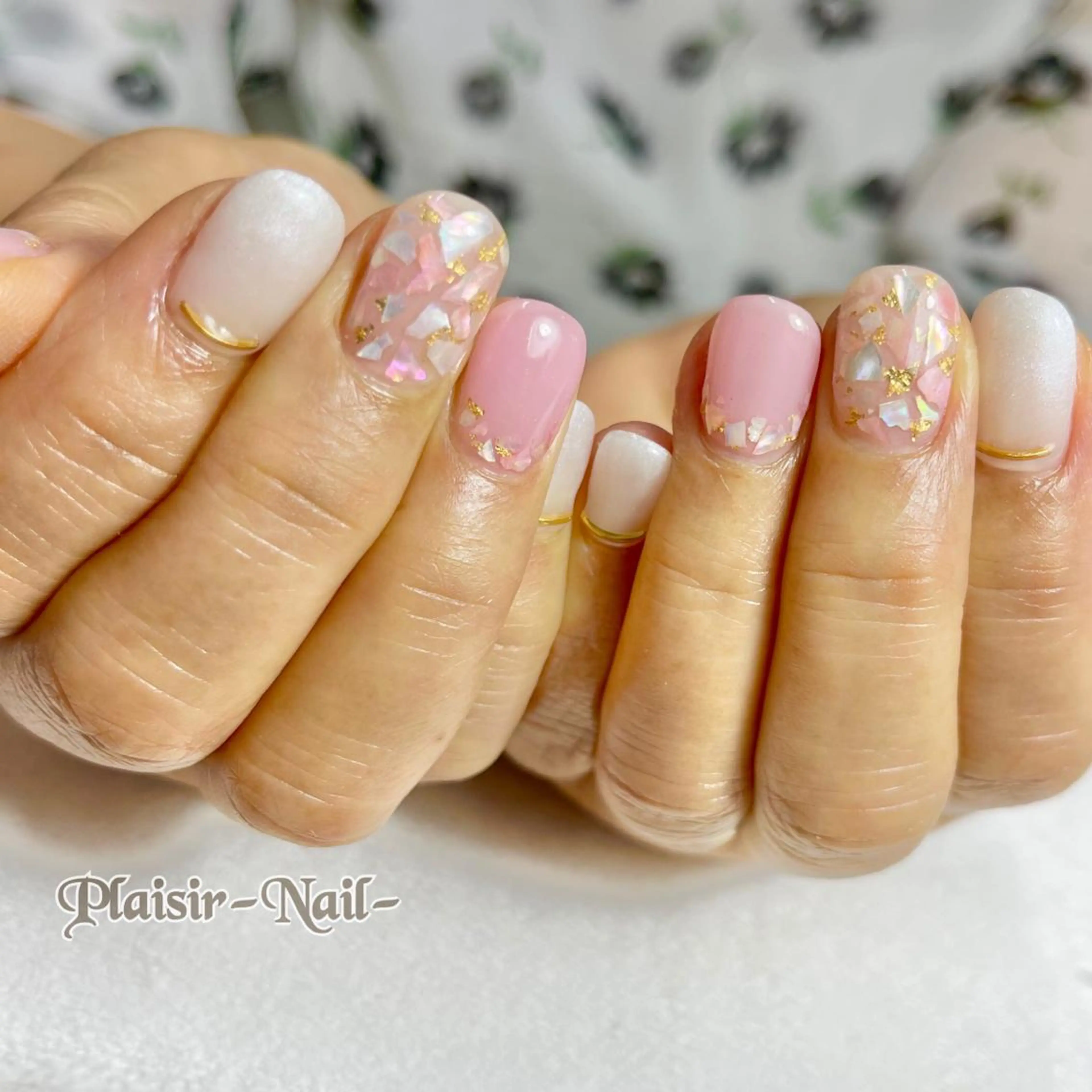 ネイル アートネイル 持ち込み ハンドネイル 山崎 みゆきのネイルデザイン