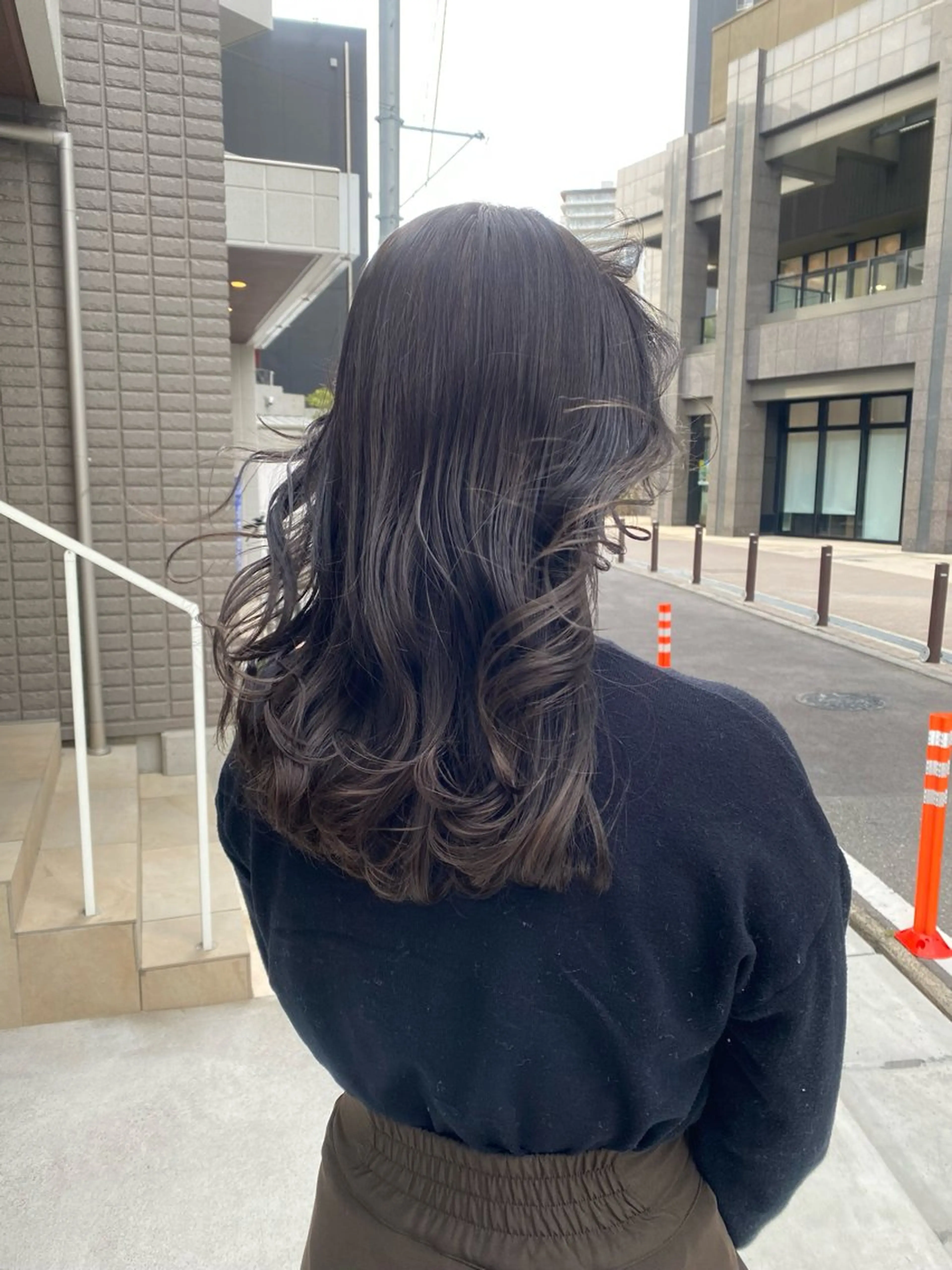 セミロング カット ヘアカラー トリートメント 髪質改善/艶カラー /梅田/菅野🌟のヘアスタイル