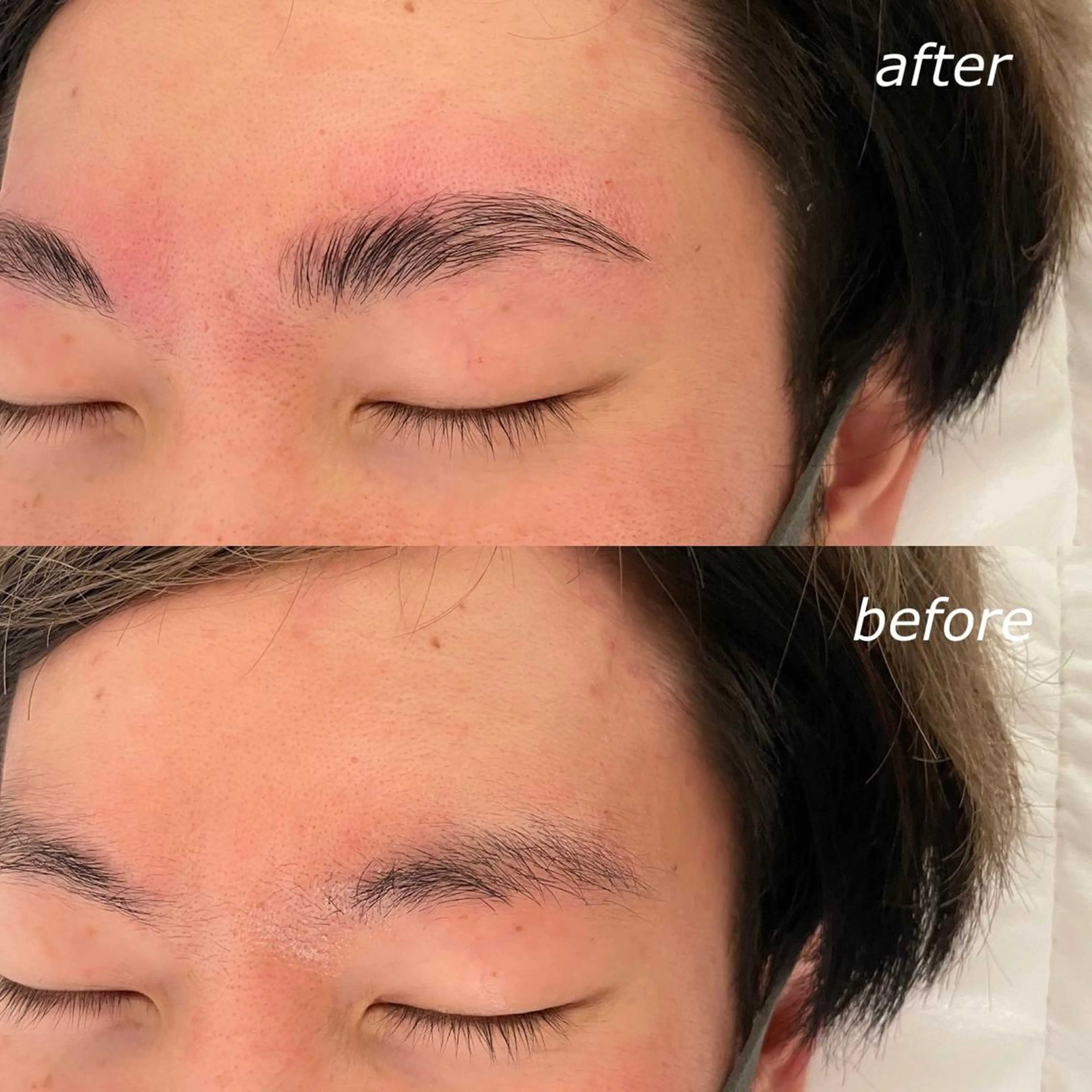 メンズ アイブロウ ハリウッドブロウリフト メンズアイブロウ 吉祥寺kasumi 🌛eye/browのマツエク・マツパデザイン