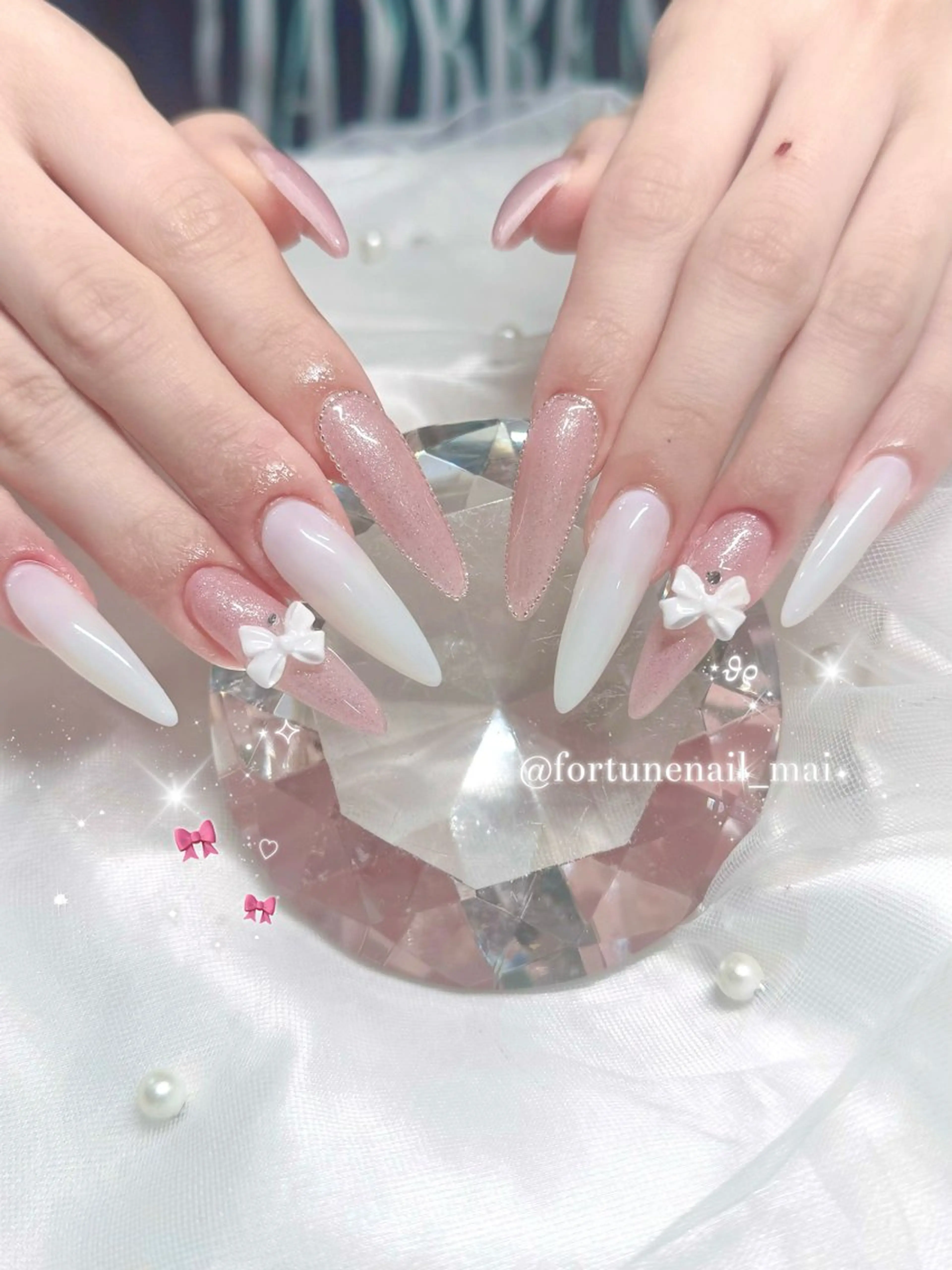 ネイル ハンドネイル 🎀Mai 🎀4/22✩.*のネイルデザイン