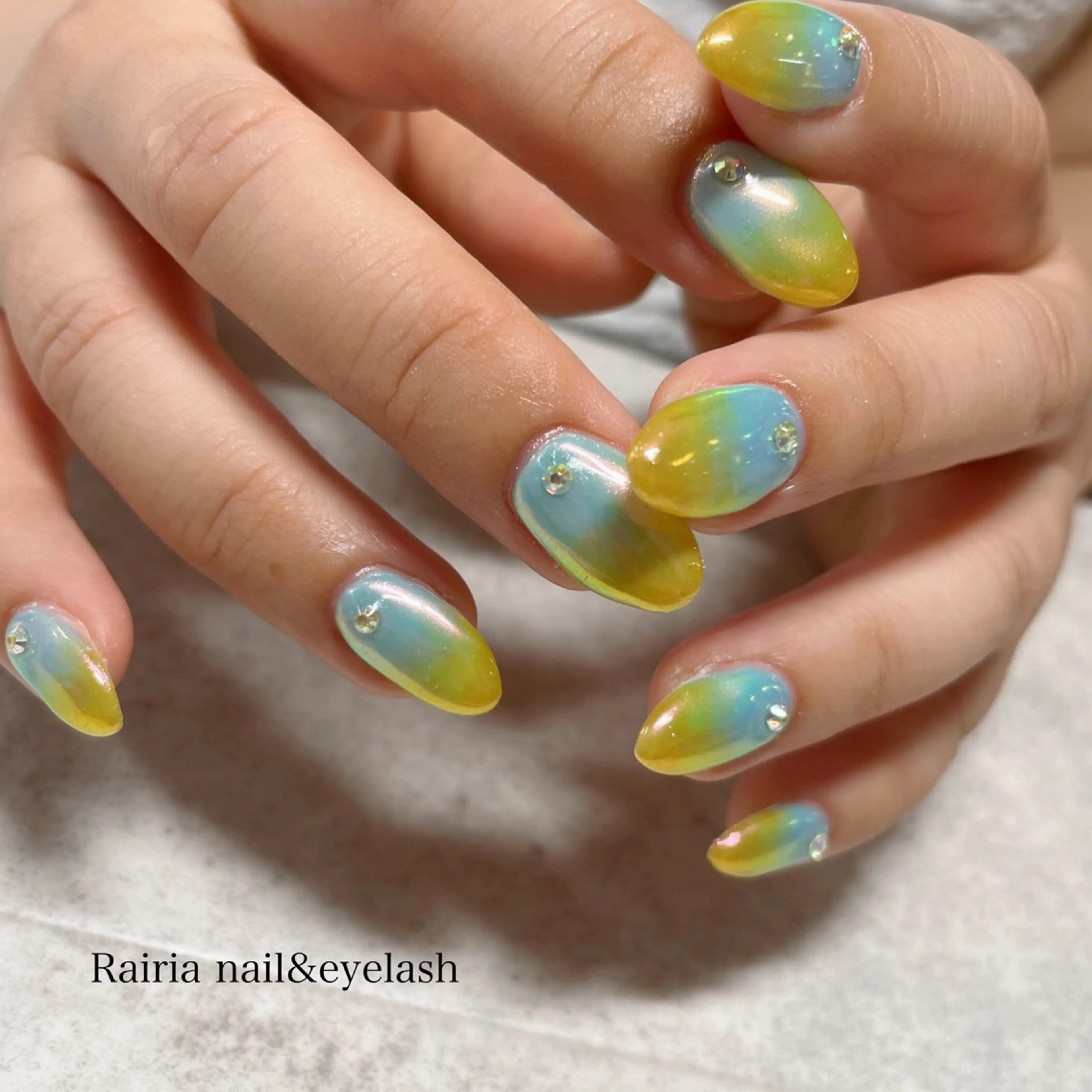 ネイル 持ち込み ハンドネイル Rairia nail&eyelash小岩店所属・Rairianail 小岩店のネイルデザイン