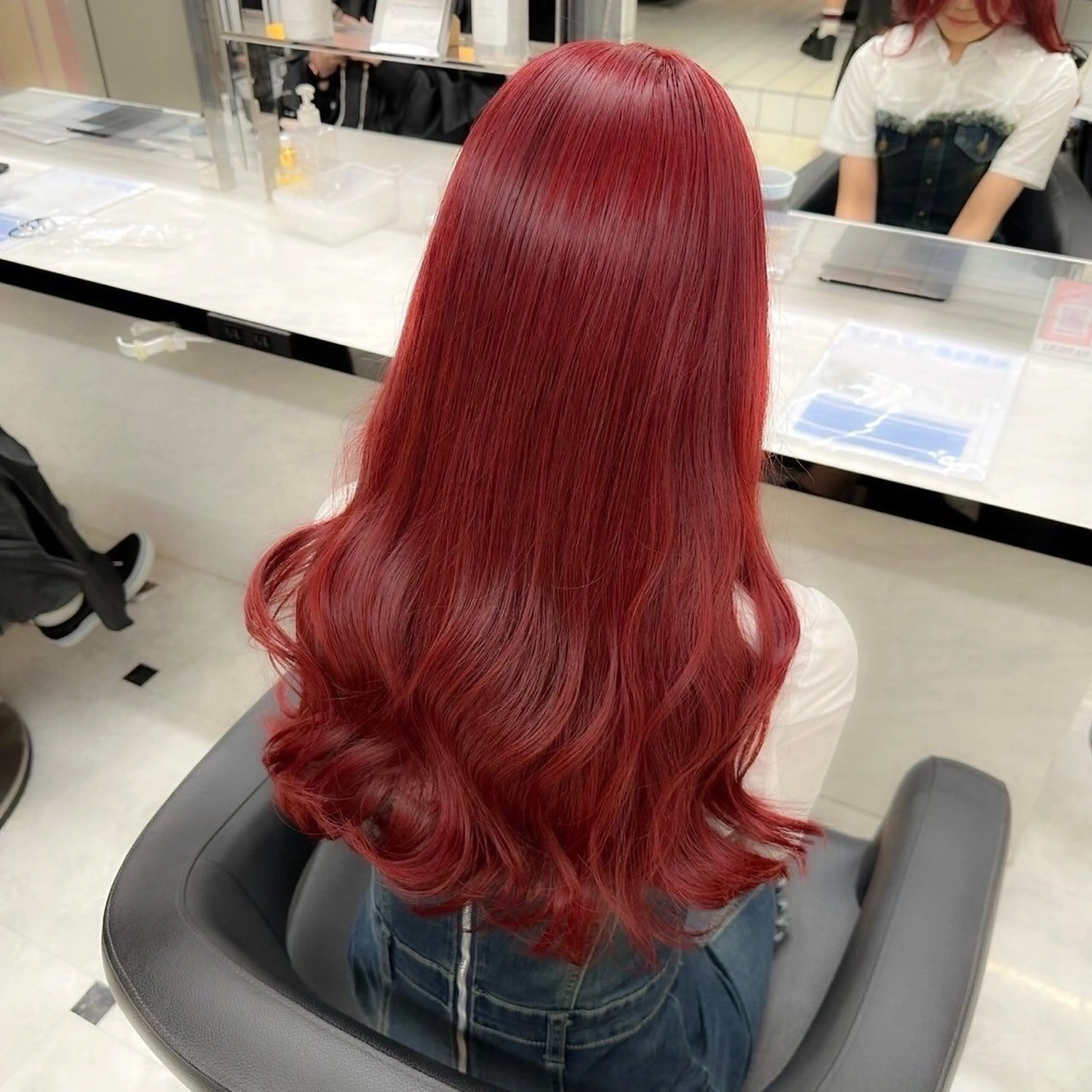 ロング カラー 💘Risa💘/ミ ルクティ/ハイトーンのヘアスタイル