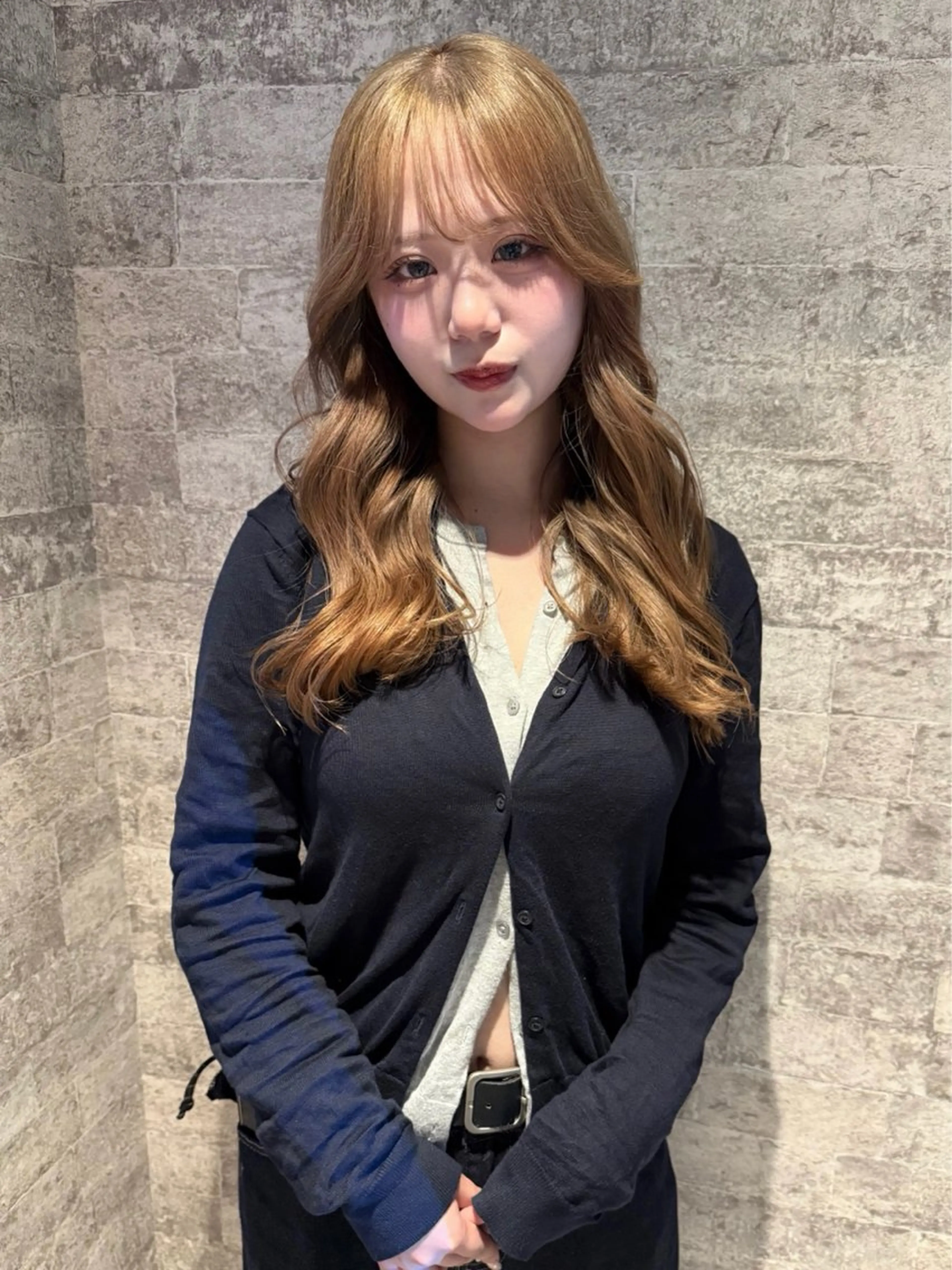 セミロング カラー カット ヘアカラー トリートメント mai / linoah˚✧のヘアスタイル