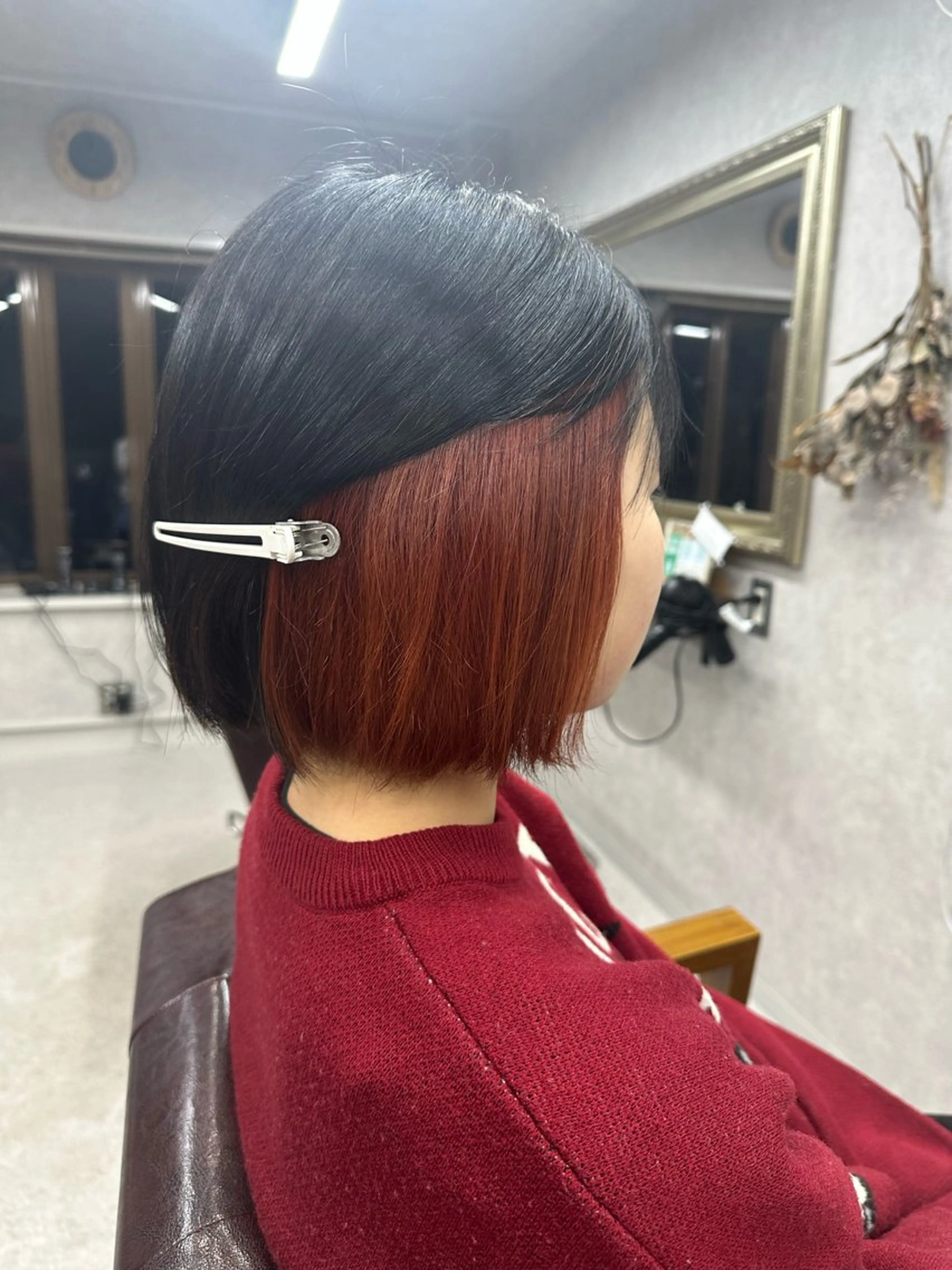 ショート カラー カット ヘアカラー トリートメント Lien 深井店のヘアスタイル