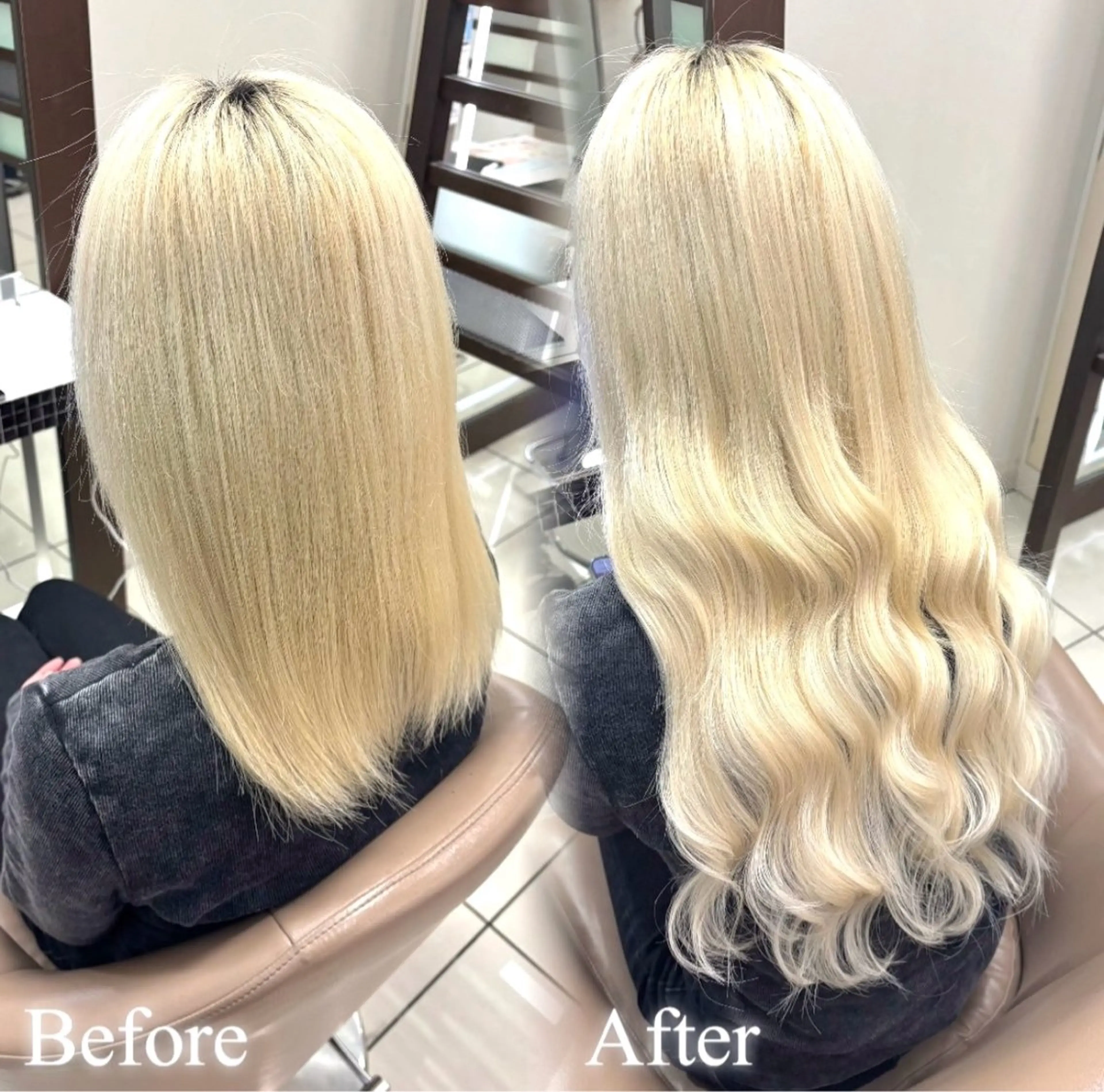 ロング カラー ヘアアレンジ メンズ シールエクステ エクステ 羽エク指名No1✨️ シールエク🌙しぇるのヘアスタイル