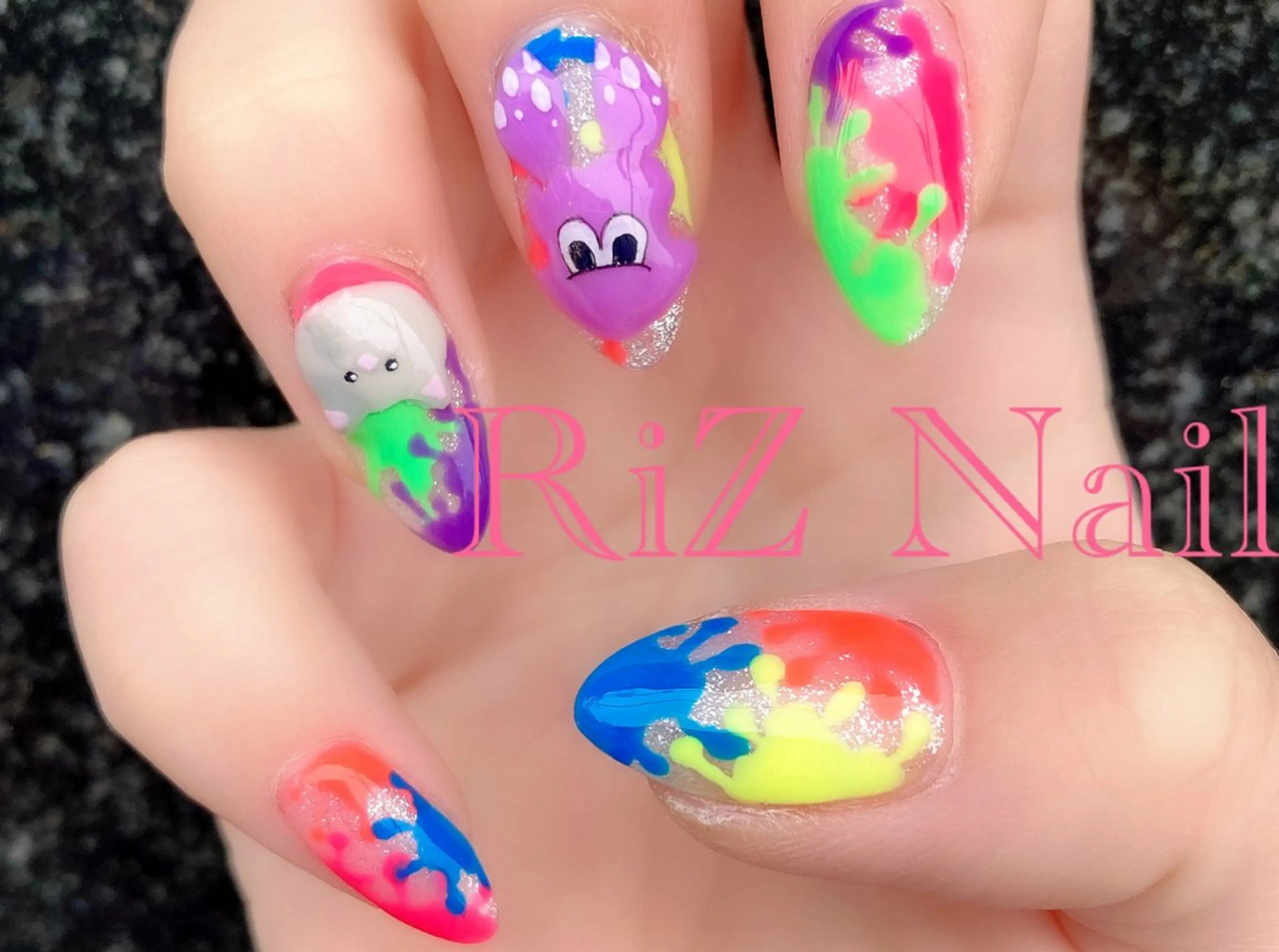 ネイル アートネイル RiZ nail salonのネイルデザイン