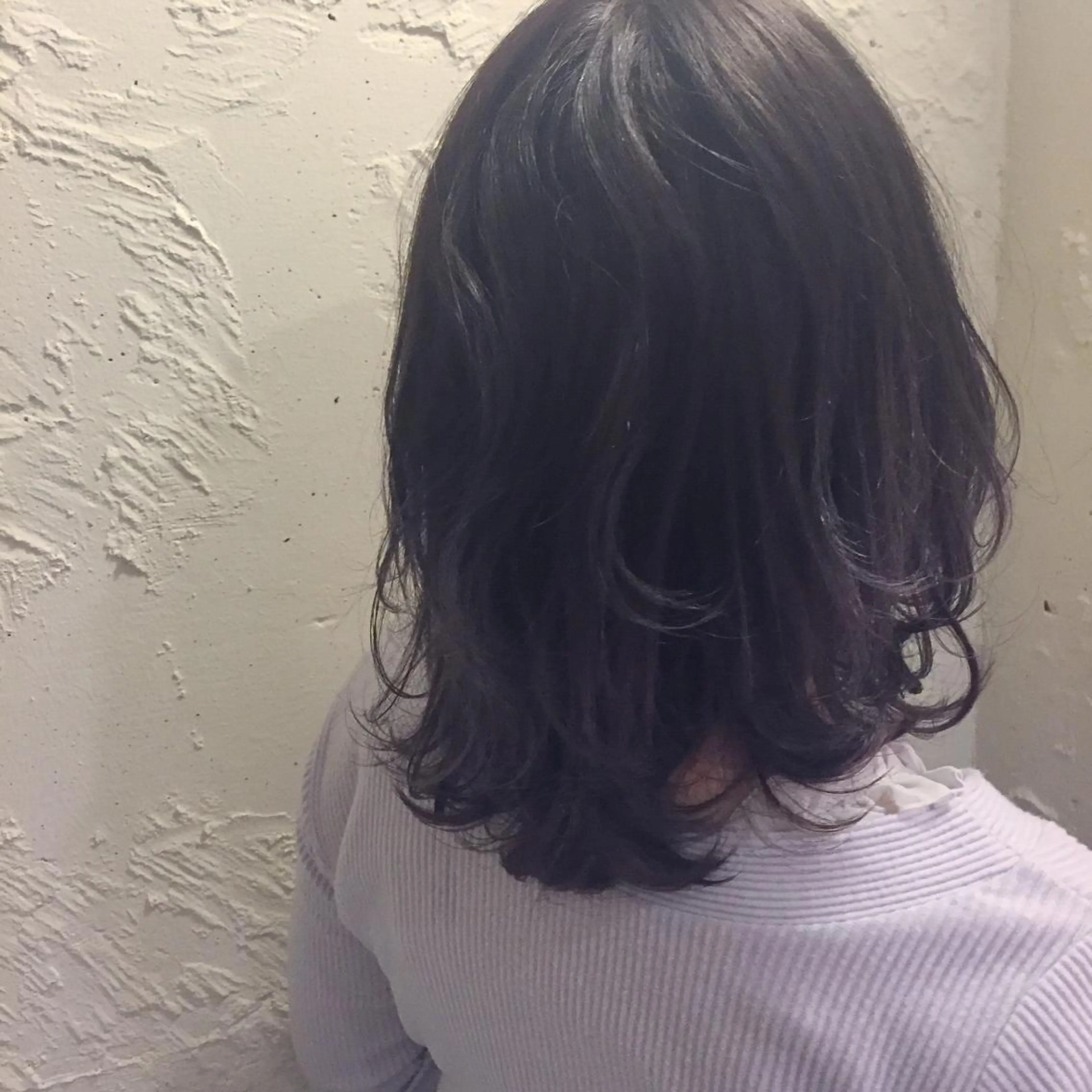 ミディアム カラー eri kinjoのヘアスタイル