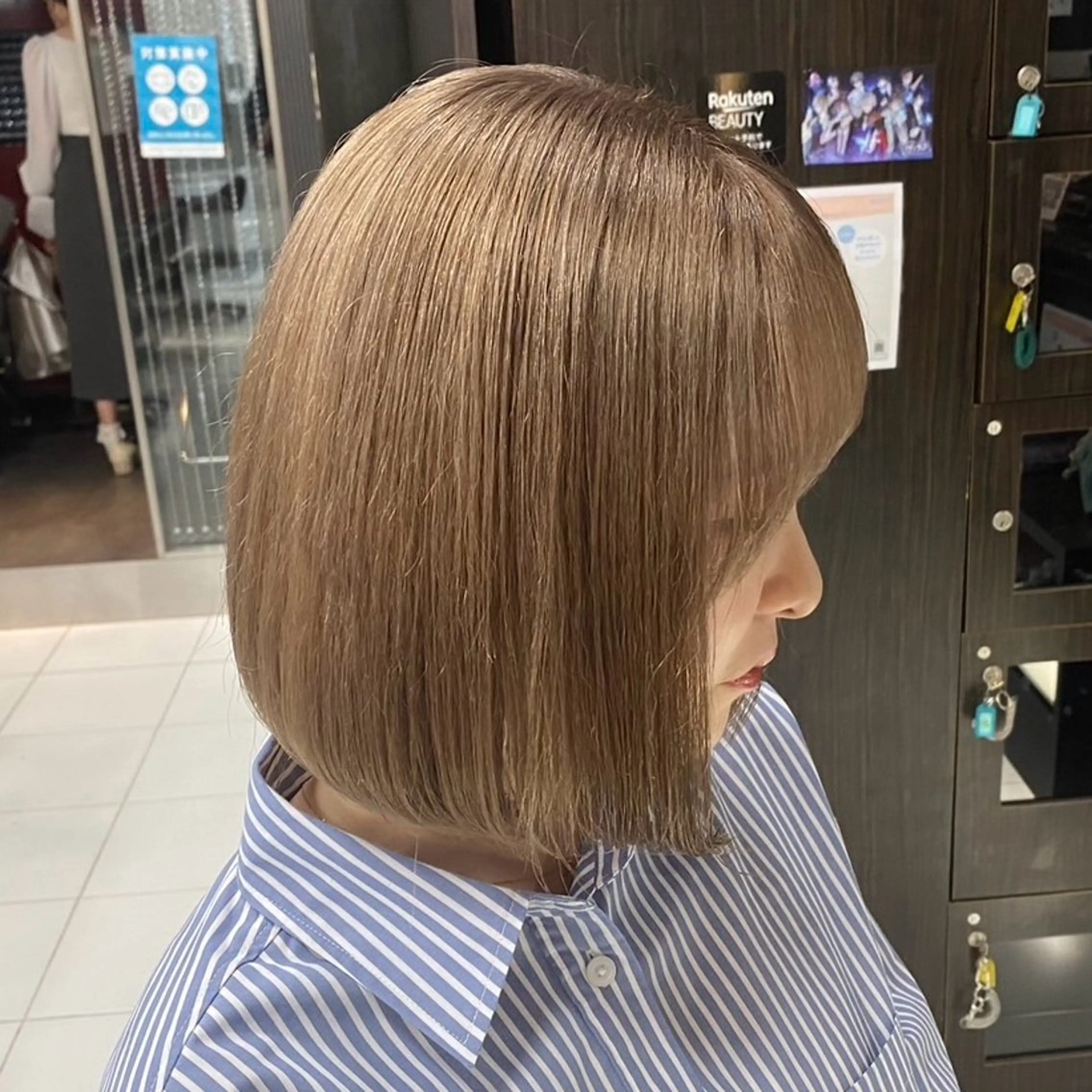 ミディアム ボブ 🫧ハイトーン/ ペールカラー🕊♡雛のヘアスタイル