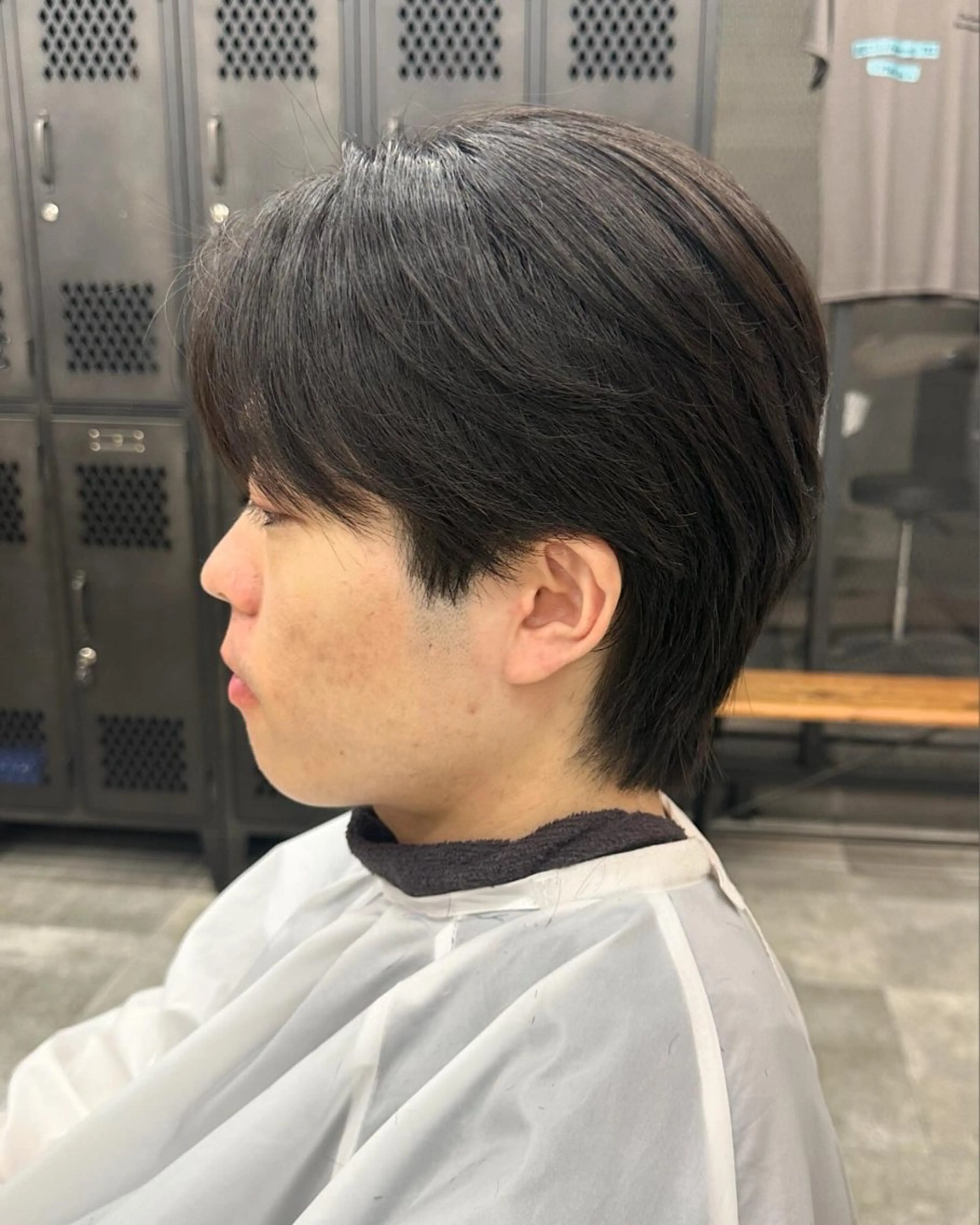 ショート パーマ メンズ くせ毛 縮毛矯正 カット 縮毛矯正 トリートメント メンズ特化 🦋KANOKO🦋のヘアスタイル