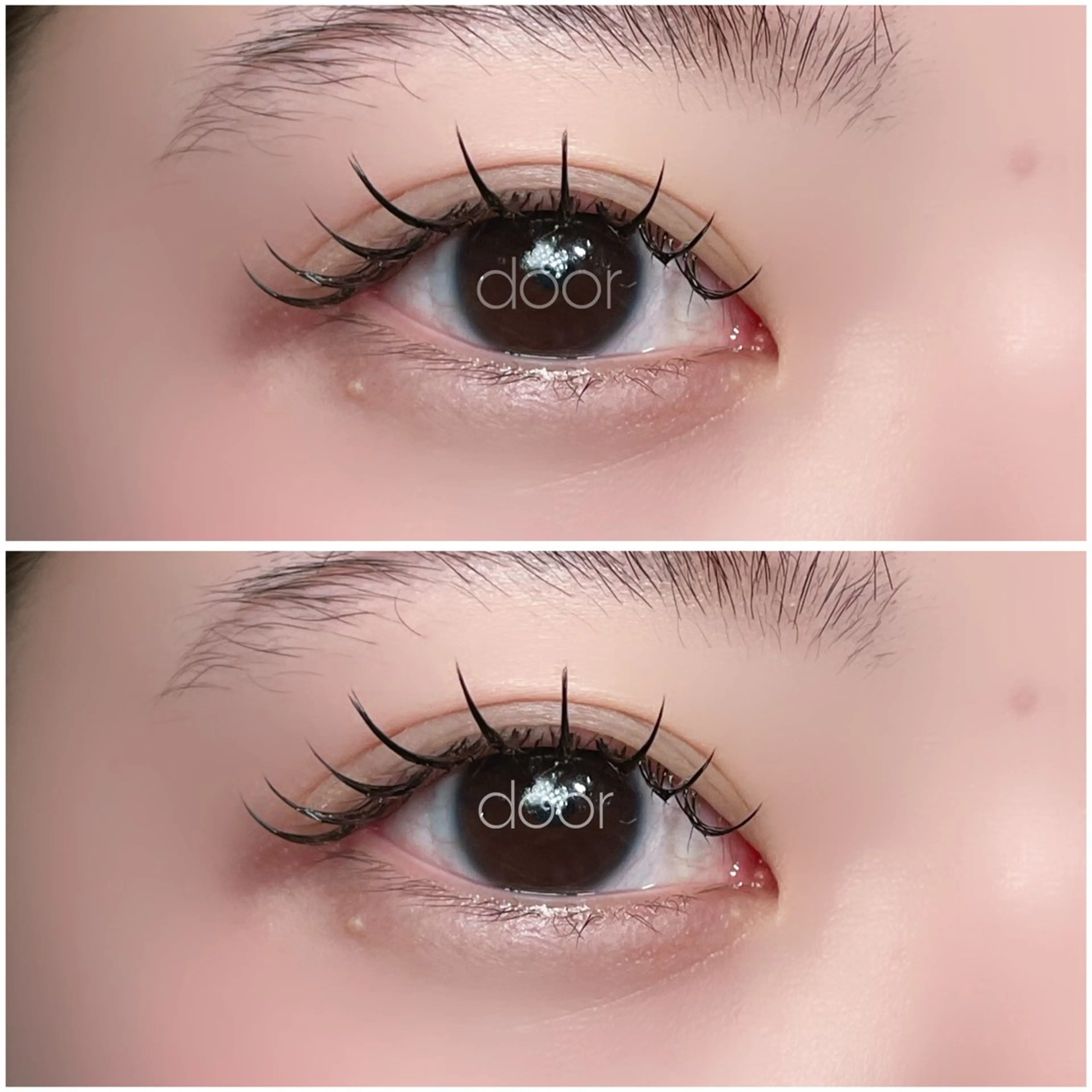 マツエク・マツパ Cカール キュート フラットラッシュ マツエク HINA 🫧のマツエク・マツパデザイン