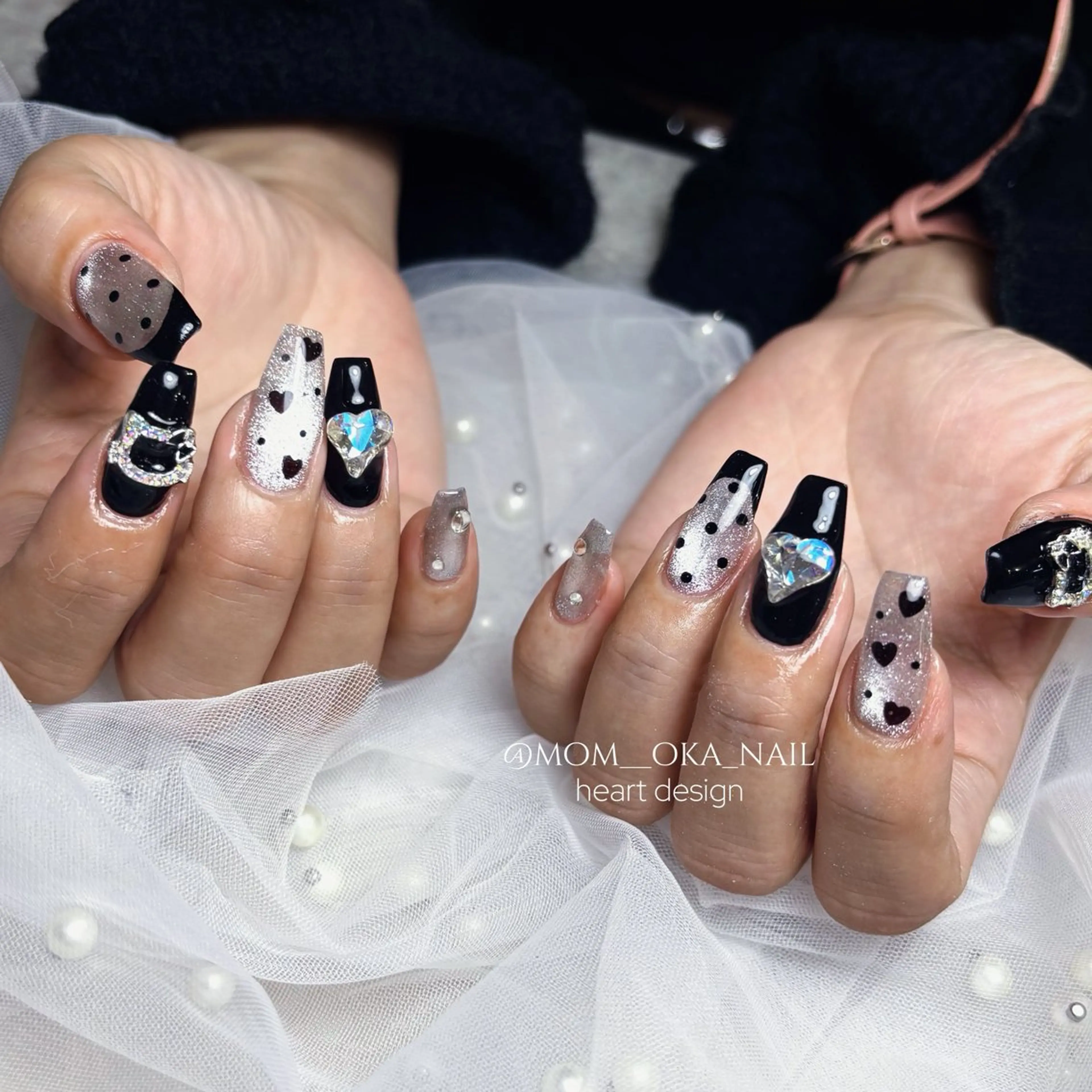 ネイル ハンドネイル charmant momokaのネイルデザイン