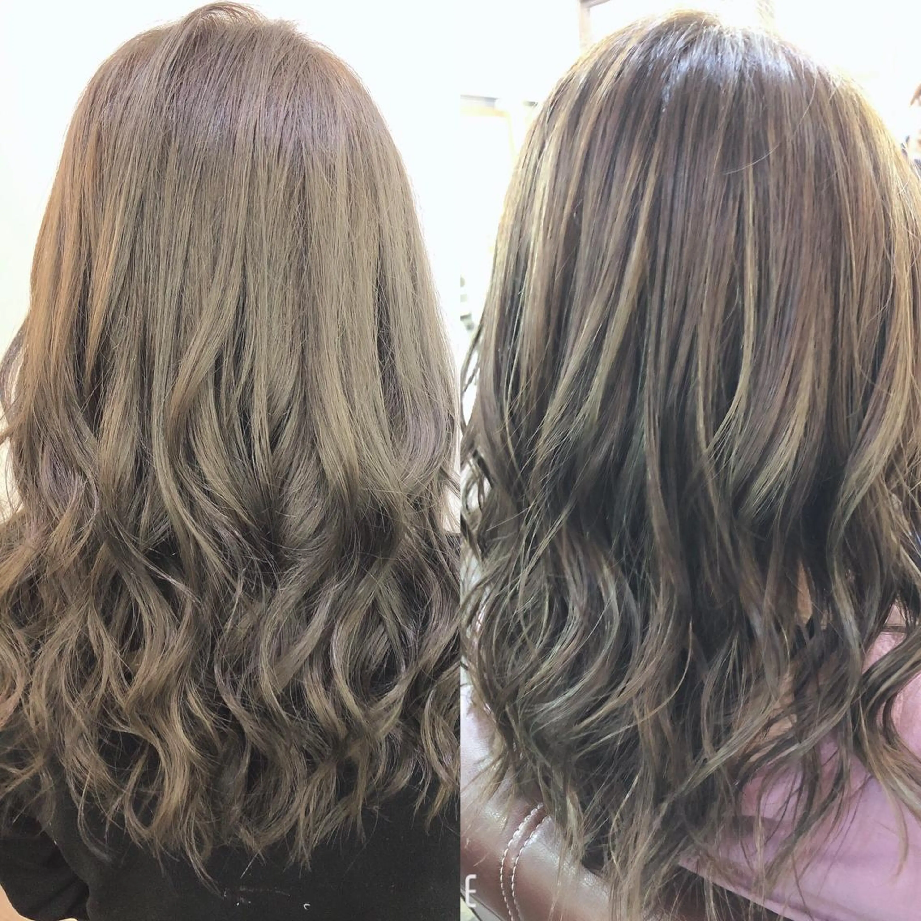 ロング カット ヘアカラー トリートメント 吉田 典弘のヘアスタイル