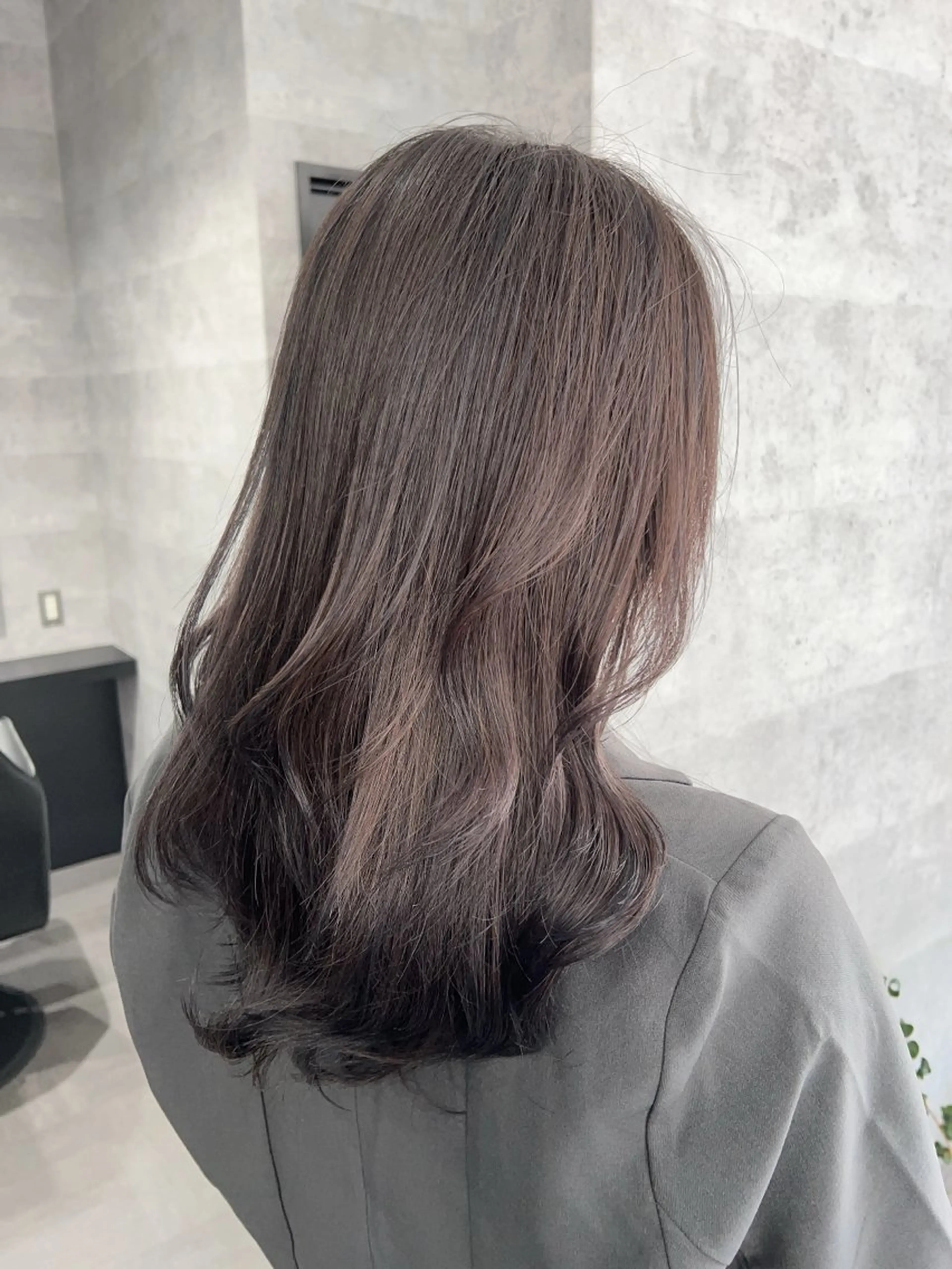 カラー 透明感カラー ゆあ/ パーソナルカラー診断のヘアスタイル