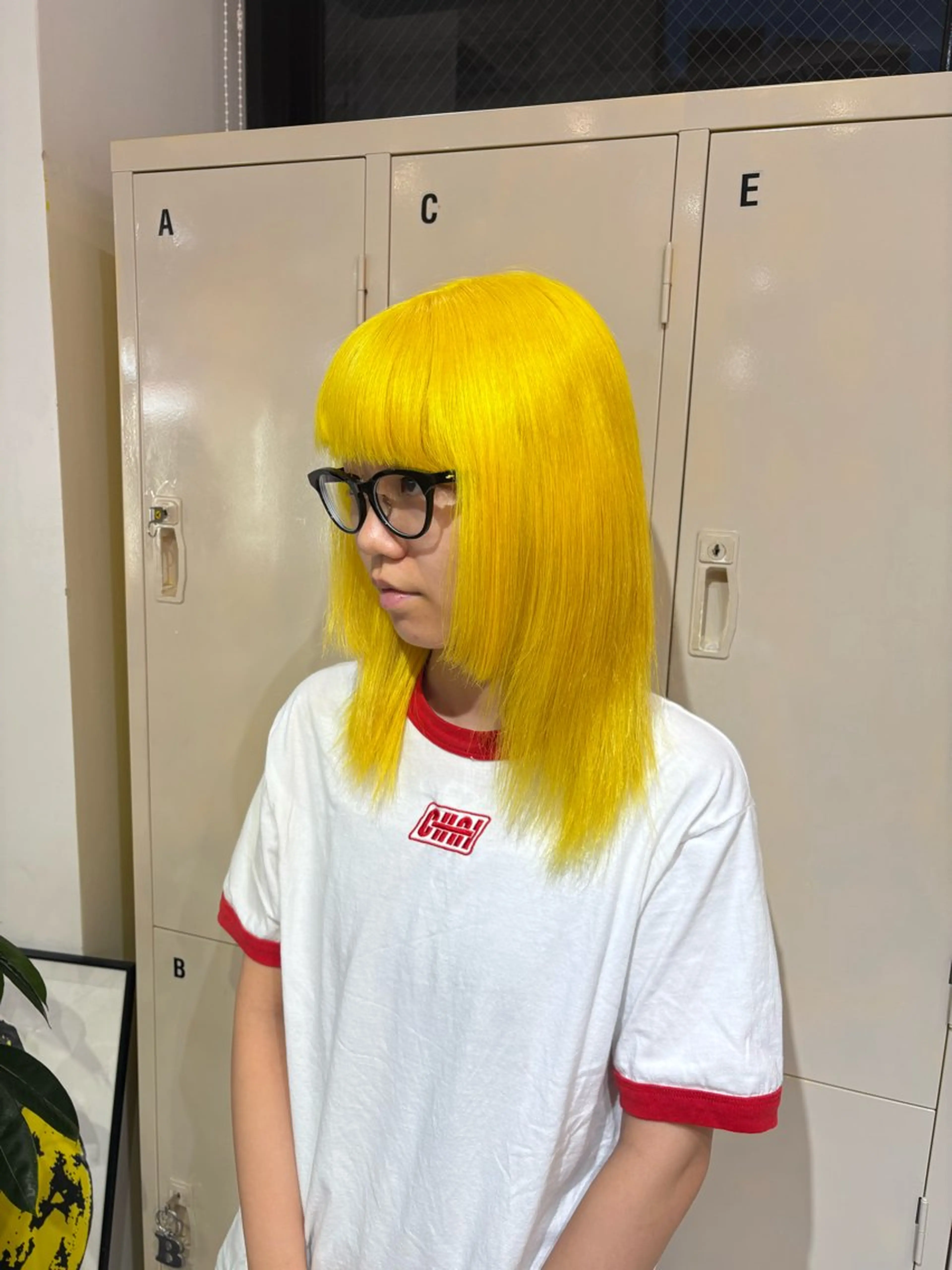 ミディアム カラー ヘアカラー トリートメント ヘアセット 🧤高明度ハイトーン 🧤莉音のヘアスタイル