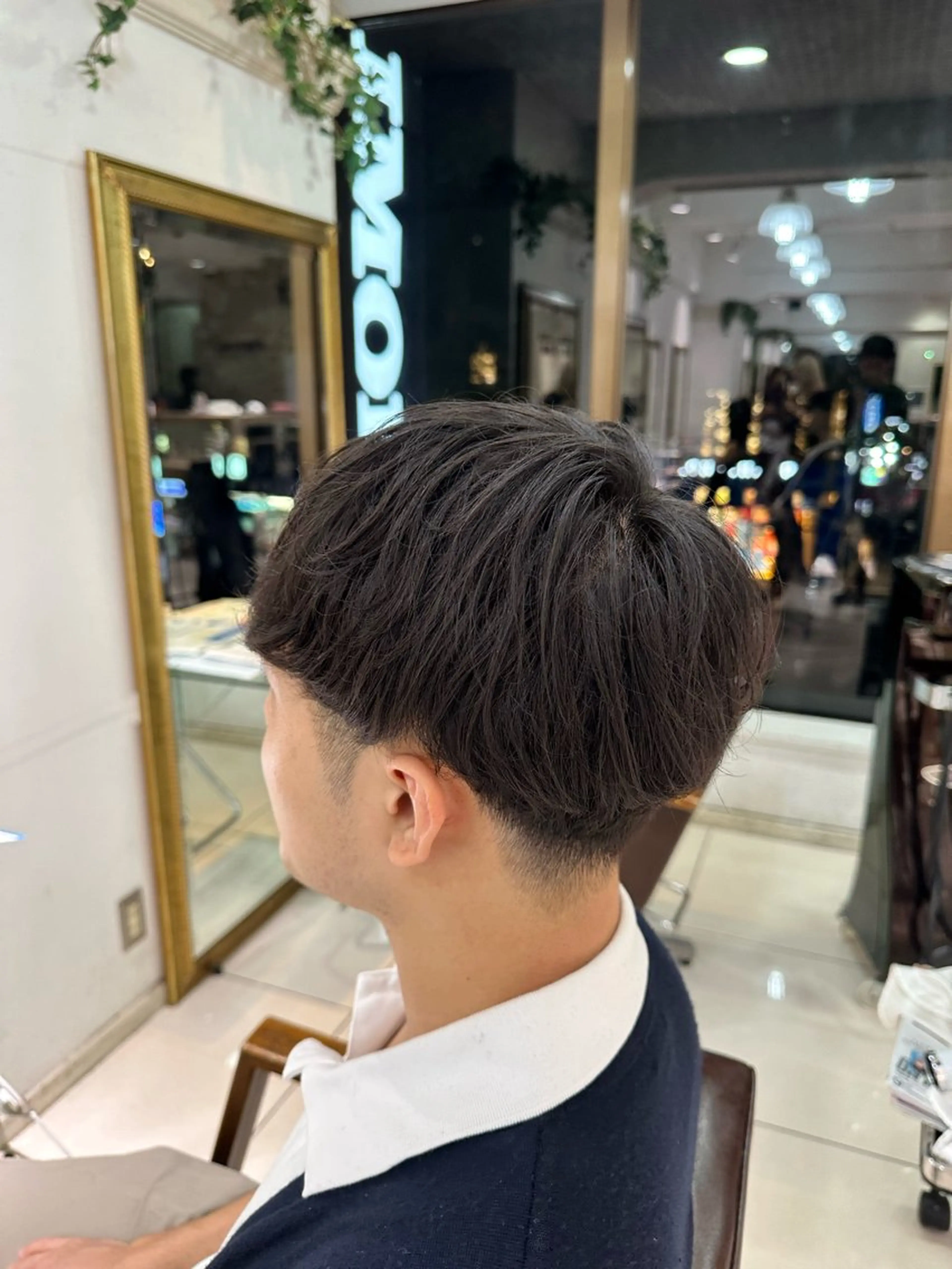 メンズ SALOWIN渋谷caldo店B1所属・岐津公太 メンズ縮毛矯正のプロのヘアスタイル