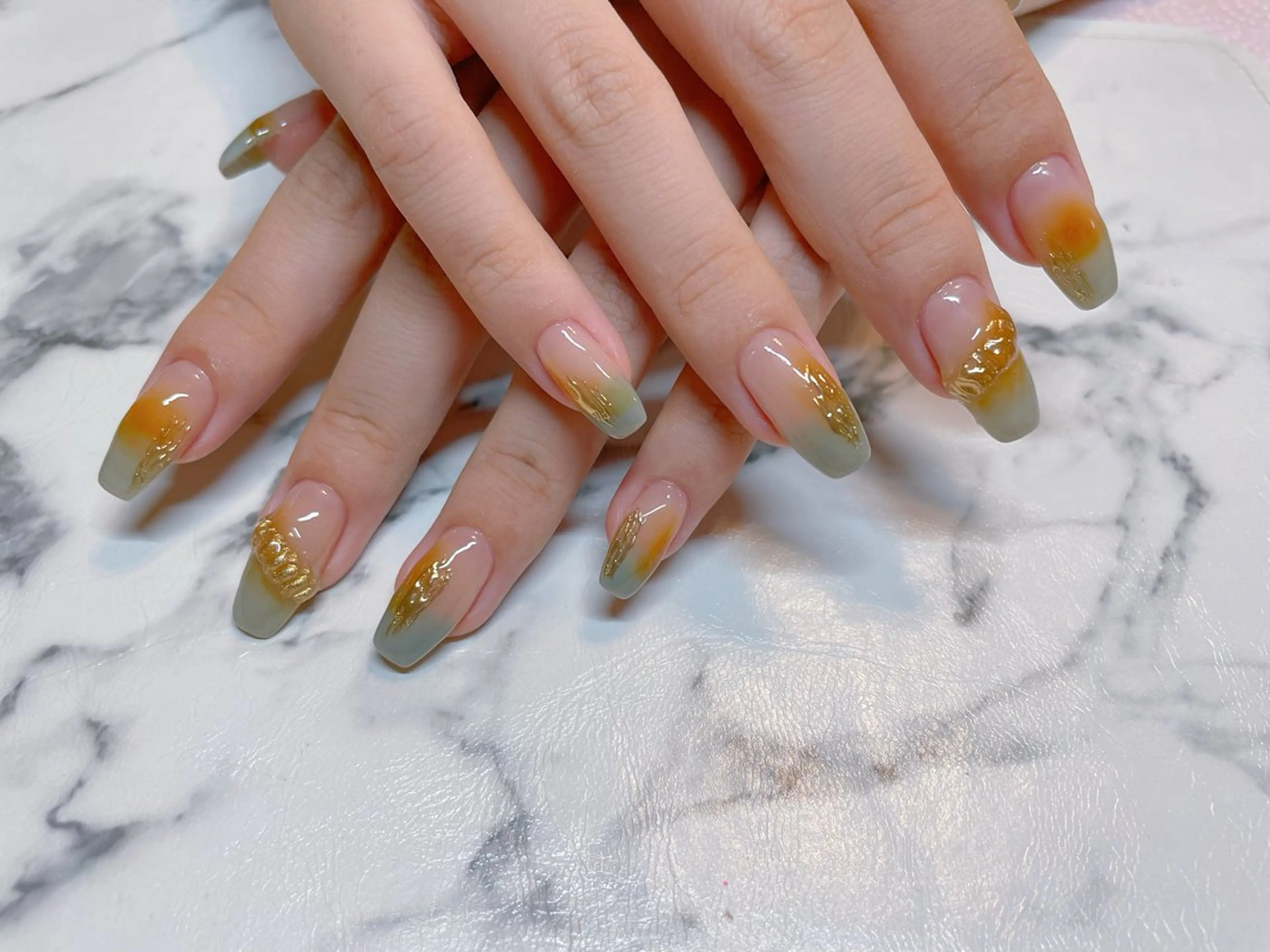 ネイル ミラーネイル ハンドネイル エン Nail salonのネイルデザイン
