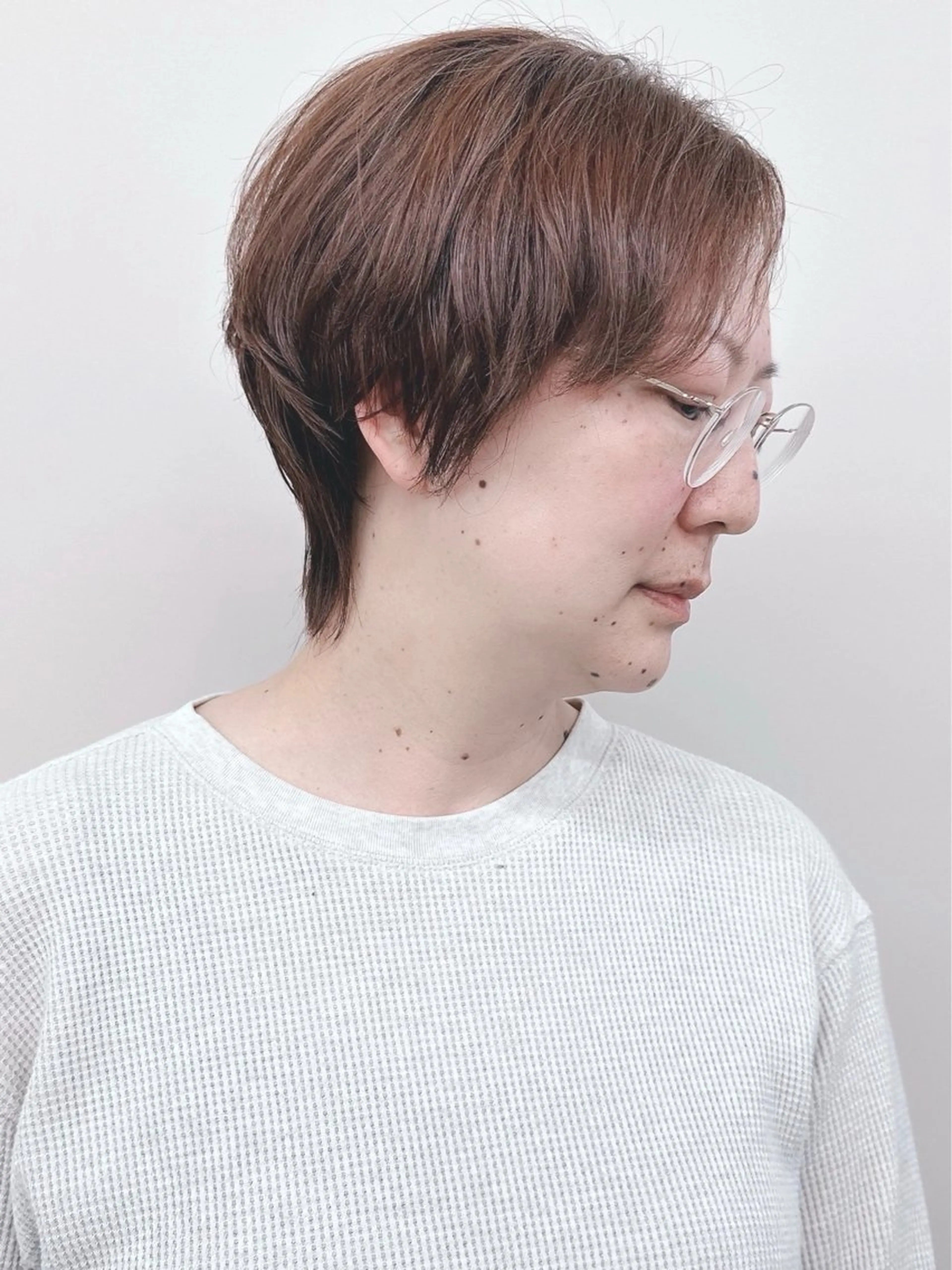 ショート カット ヘッドスパ ボブ/ゆるふわ ボブパーマ/とういのヘアスタイル