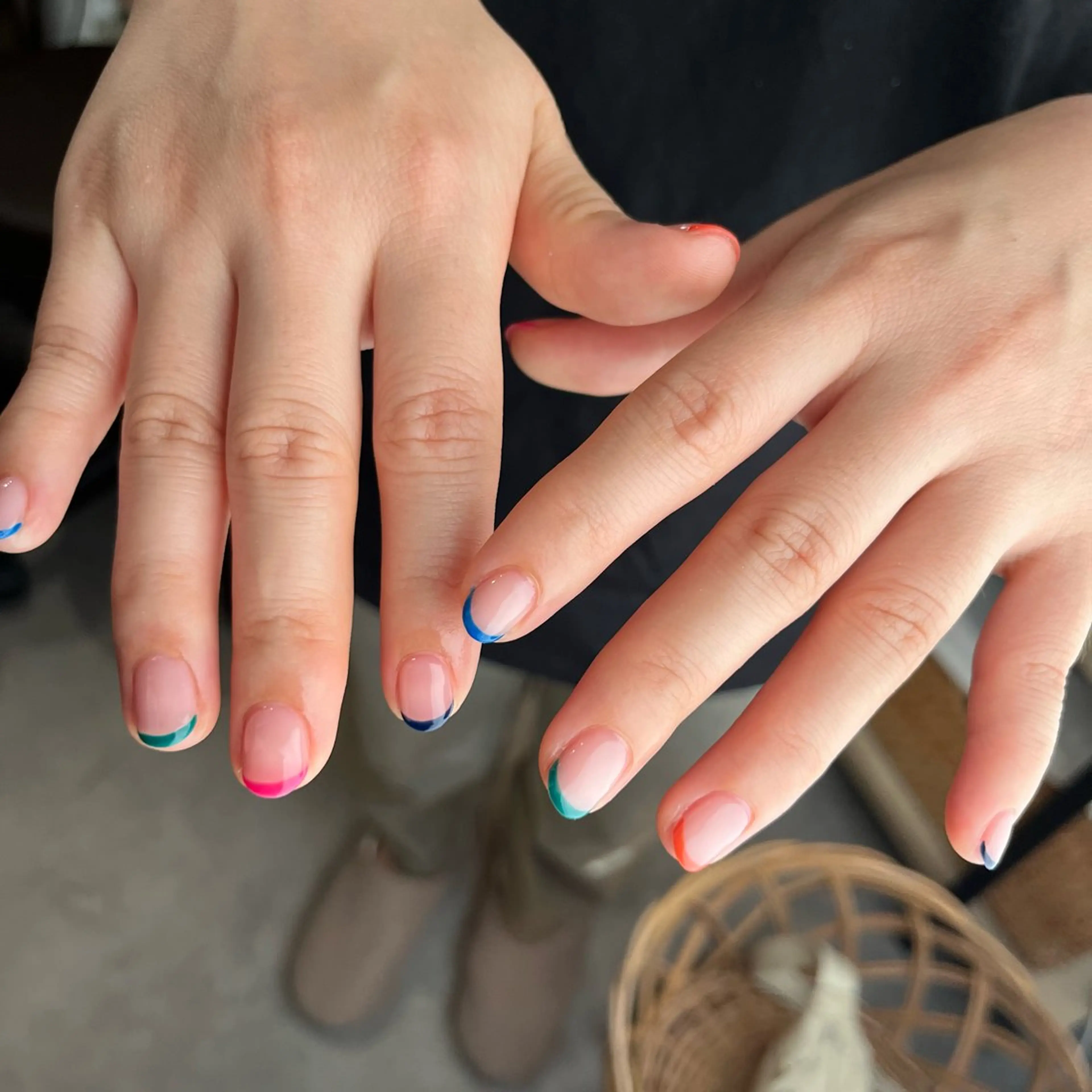 ネイル フレンチネイル ★ RAY★のネイルデザイン