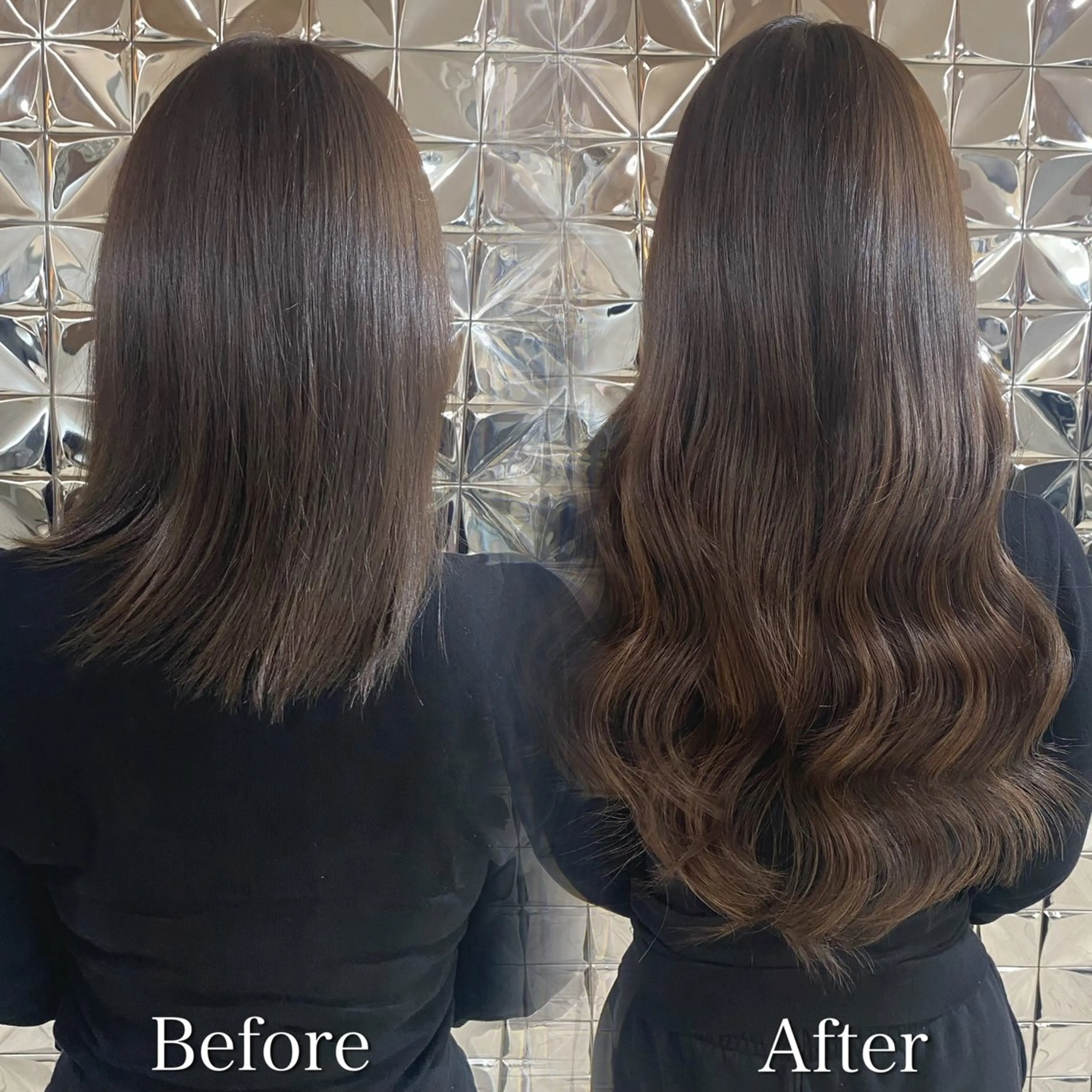 ロング ロング エクステ ラブスタシー Lilyのヘアスタイル