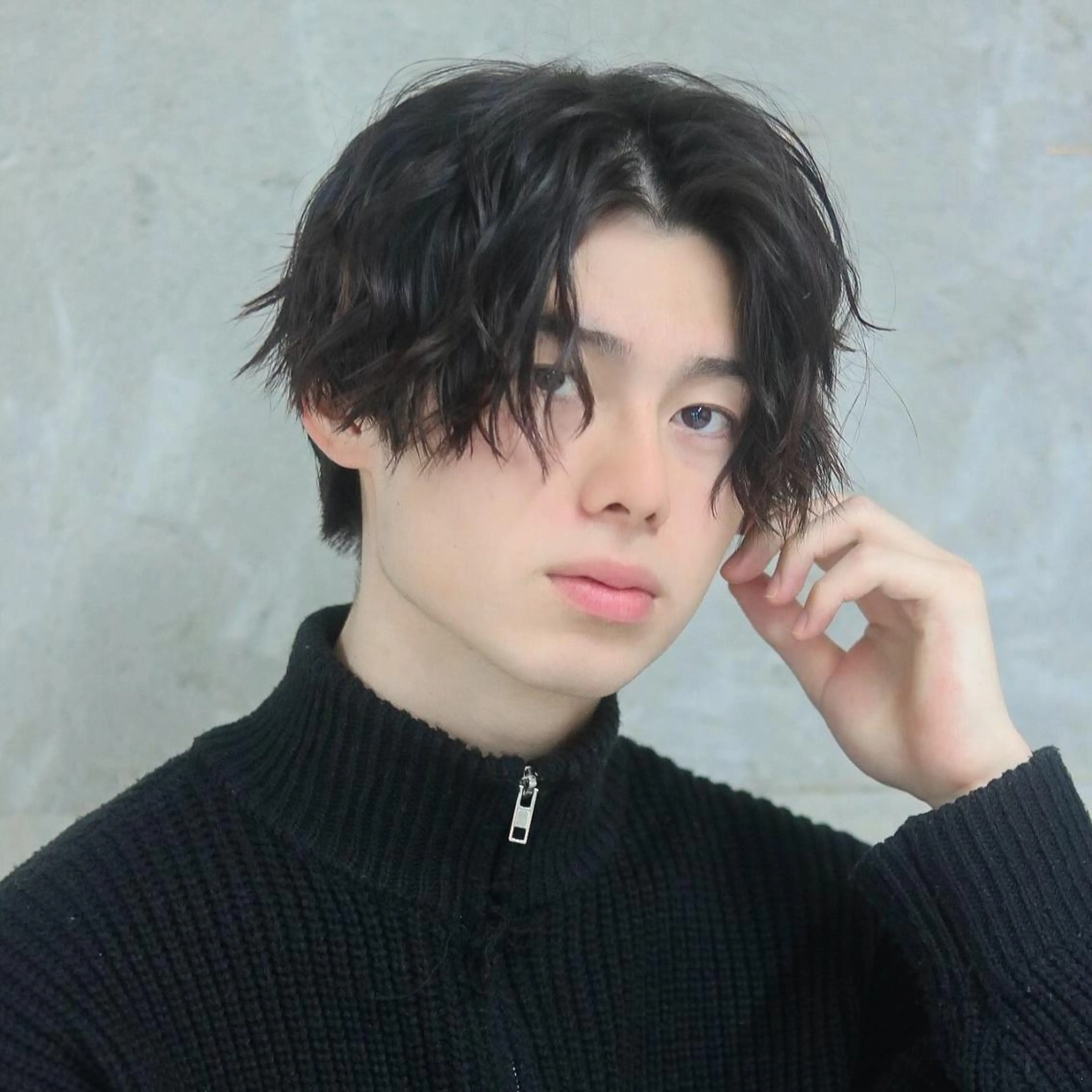 ショート メンズ パーマ Ash 武蔵小杉店のヘアスタイル