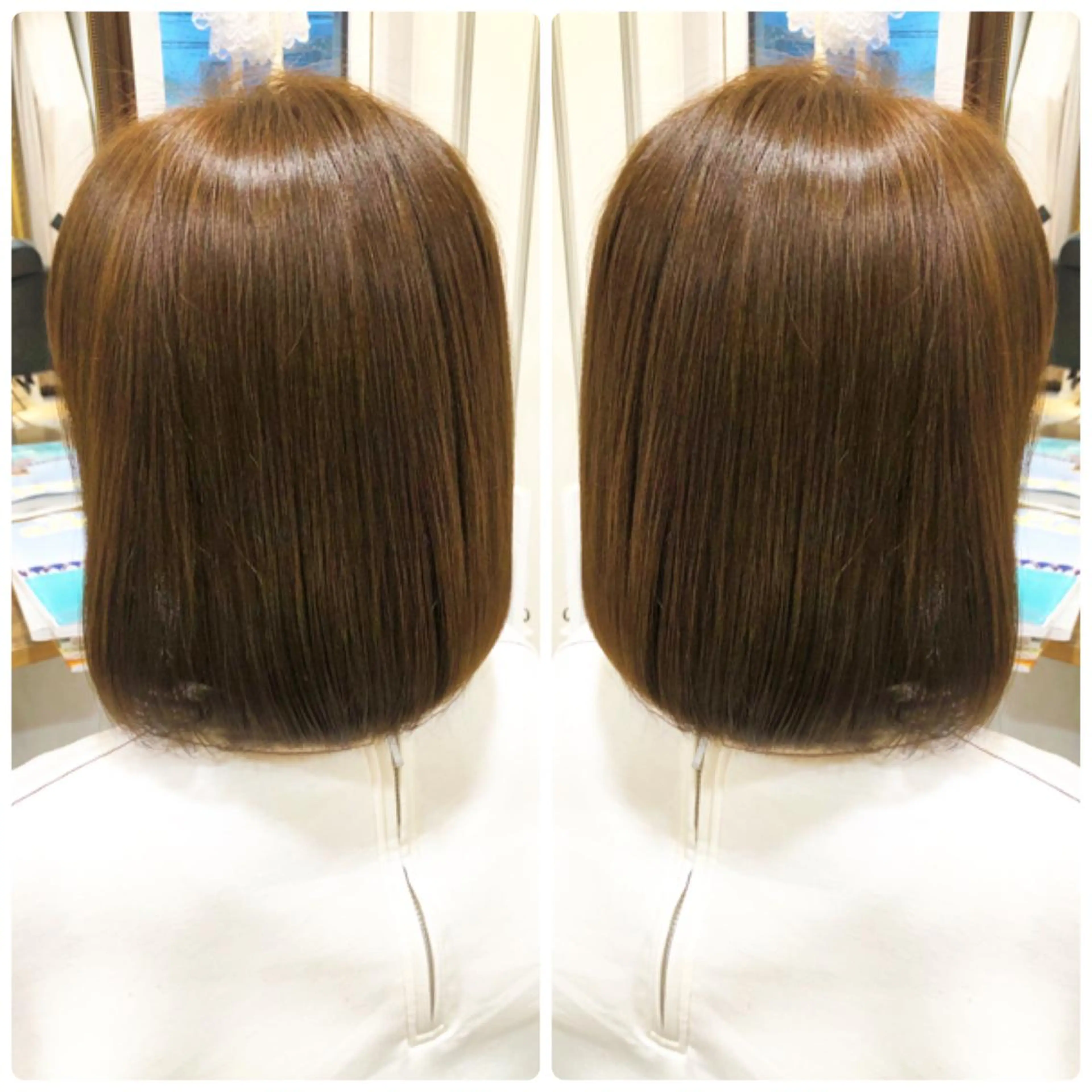 ショート カラー 髪質改善 トリートメント Miwa /レイヤーカットのヘアスタイル