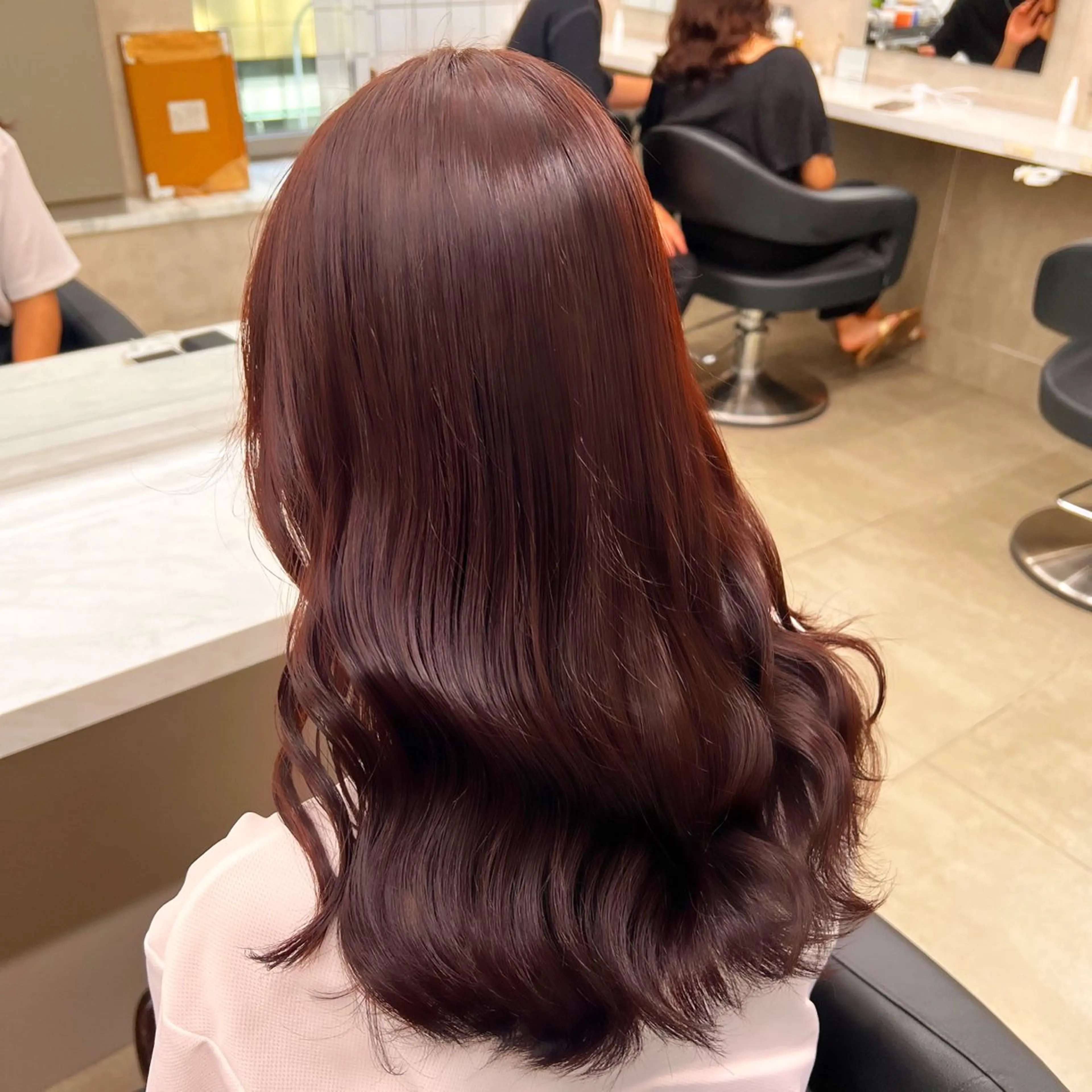 ミディアム 💖札幌カラー 指名No.1💖玲奈のヘアスタイル