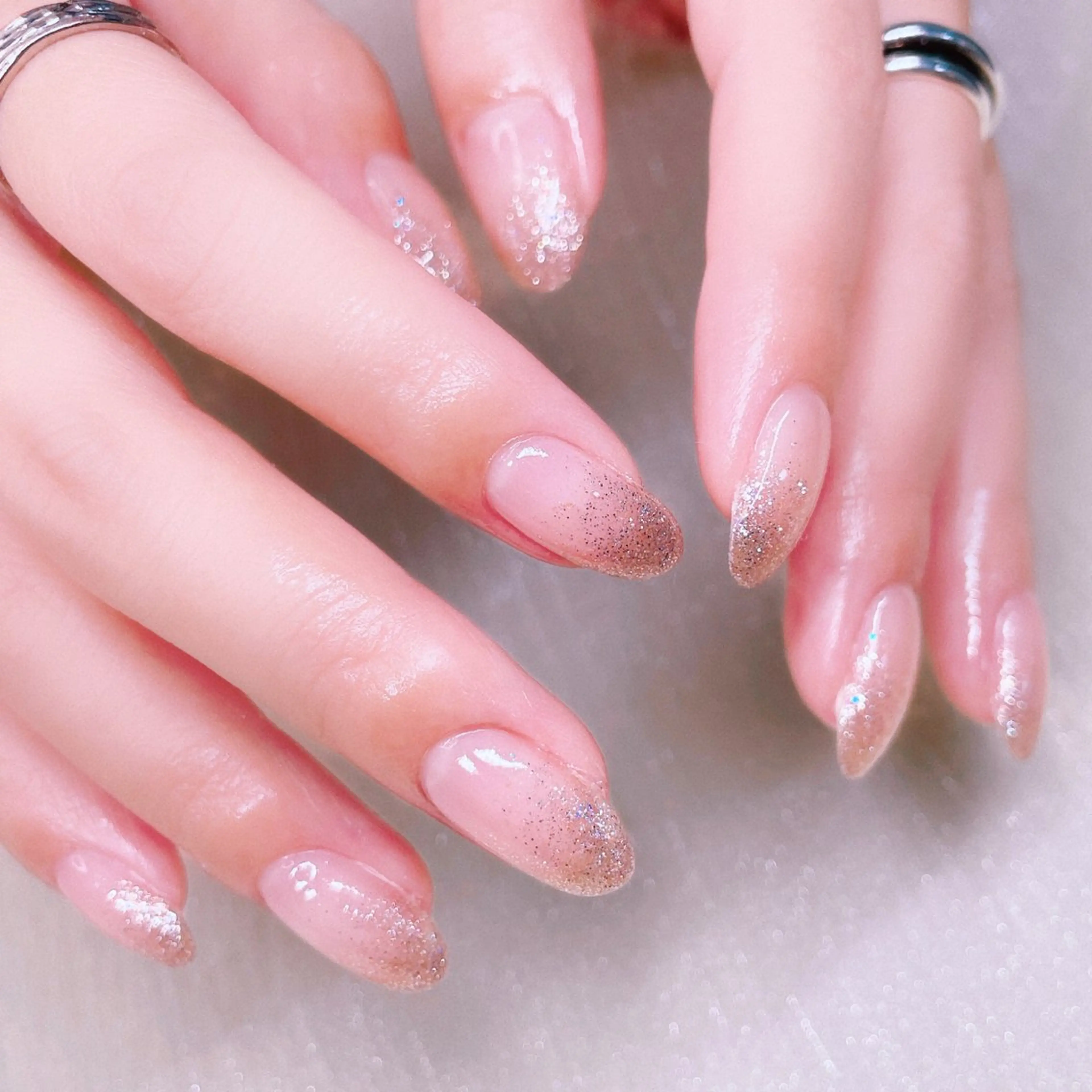 ネイル 長さ出し ハンドネイル Nailist SUZU所属・Nailist suzuのネイルデザイン