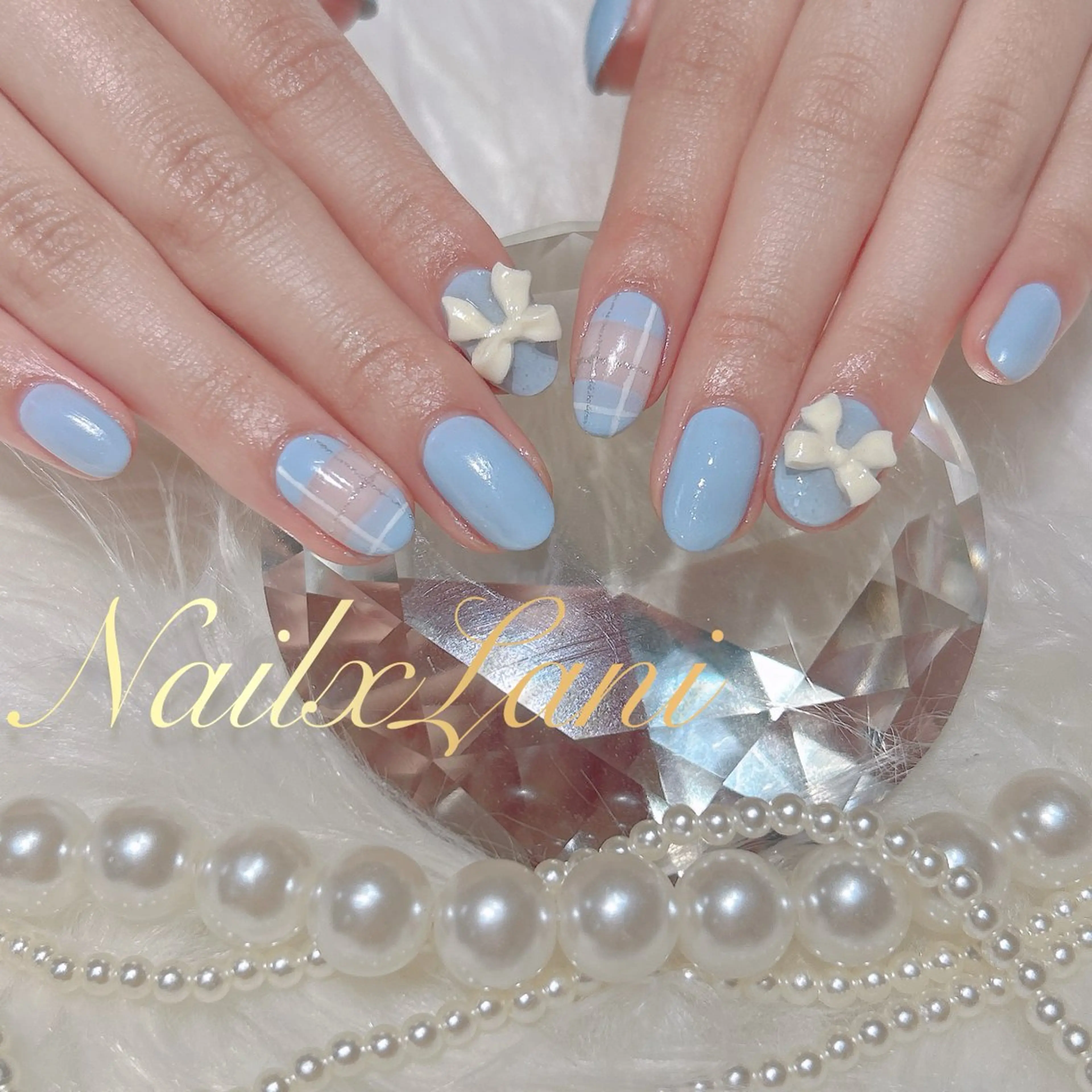 ネイル フットネイル ジェルネイル マグネットネイル パラジェル ハンドネイル Nail×Lani 深爪矯正対応◎のネイルデザイン