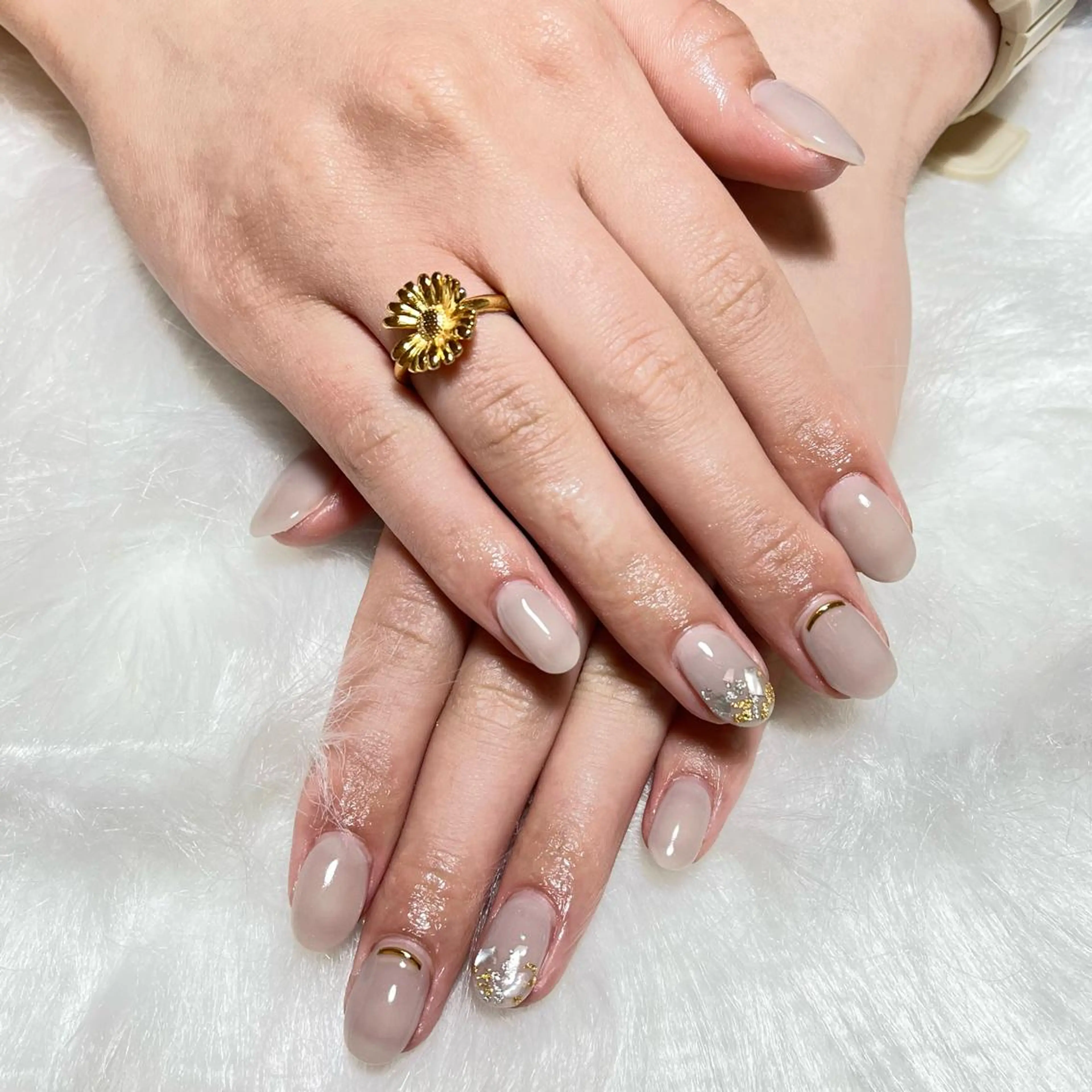 ネイル 堤 花のネイルデザイン