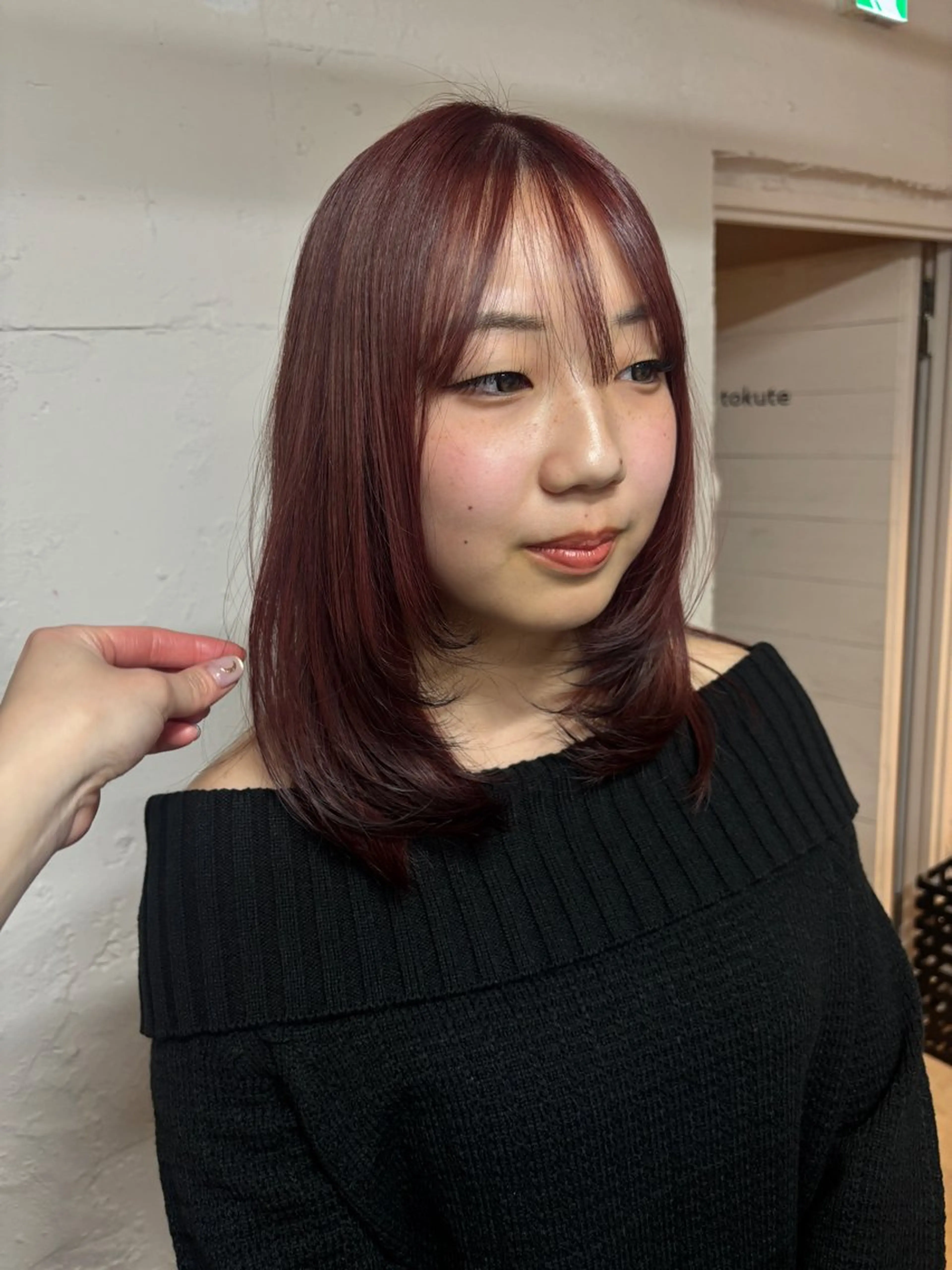 ミディアム カラー 🩵似合わせカット SEIRA🩵のヘアスタイル