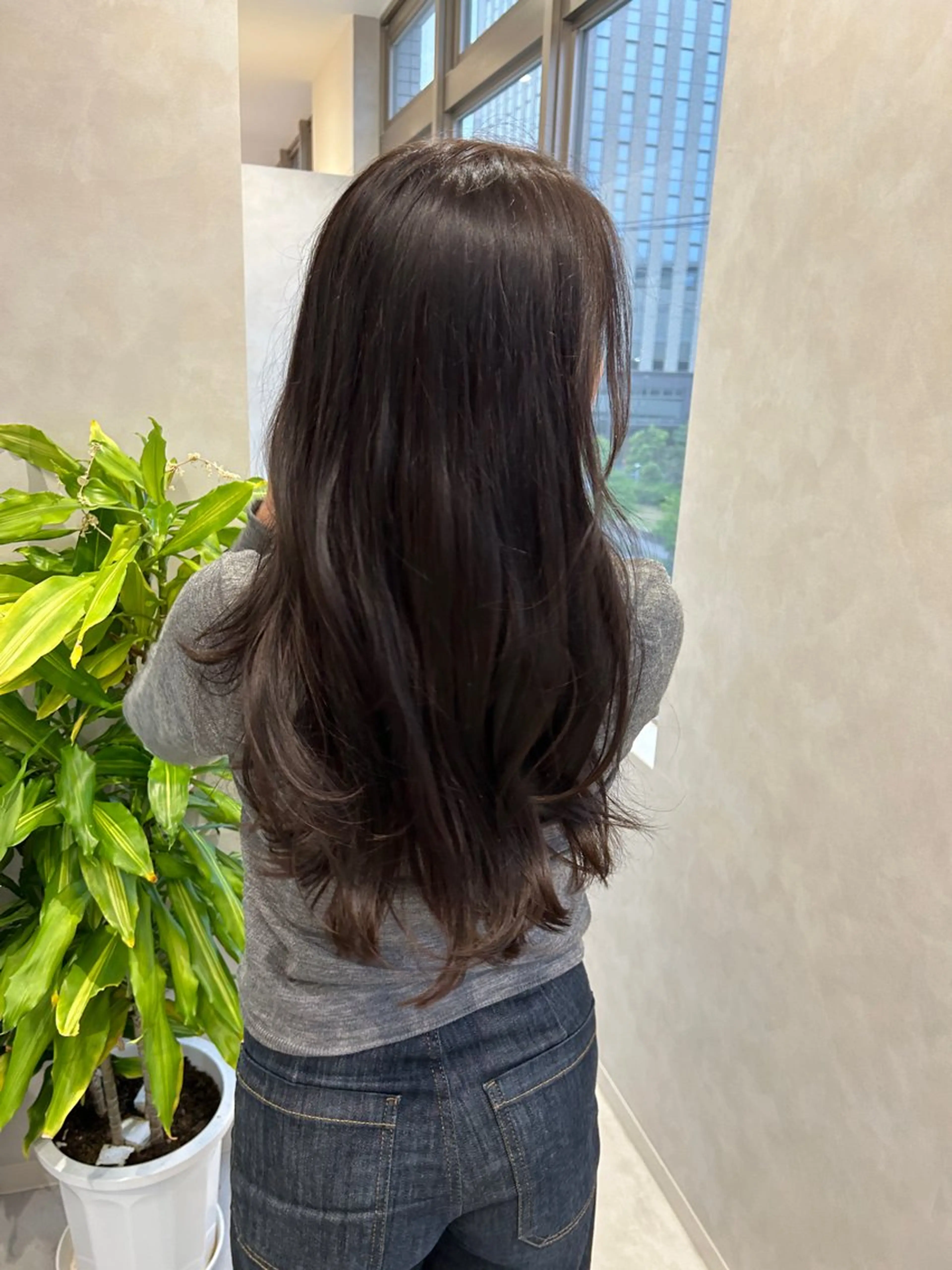 ロング 左藤 樹真のヘアスタイル