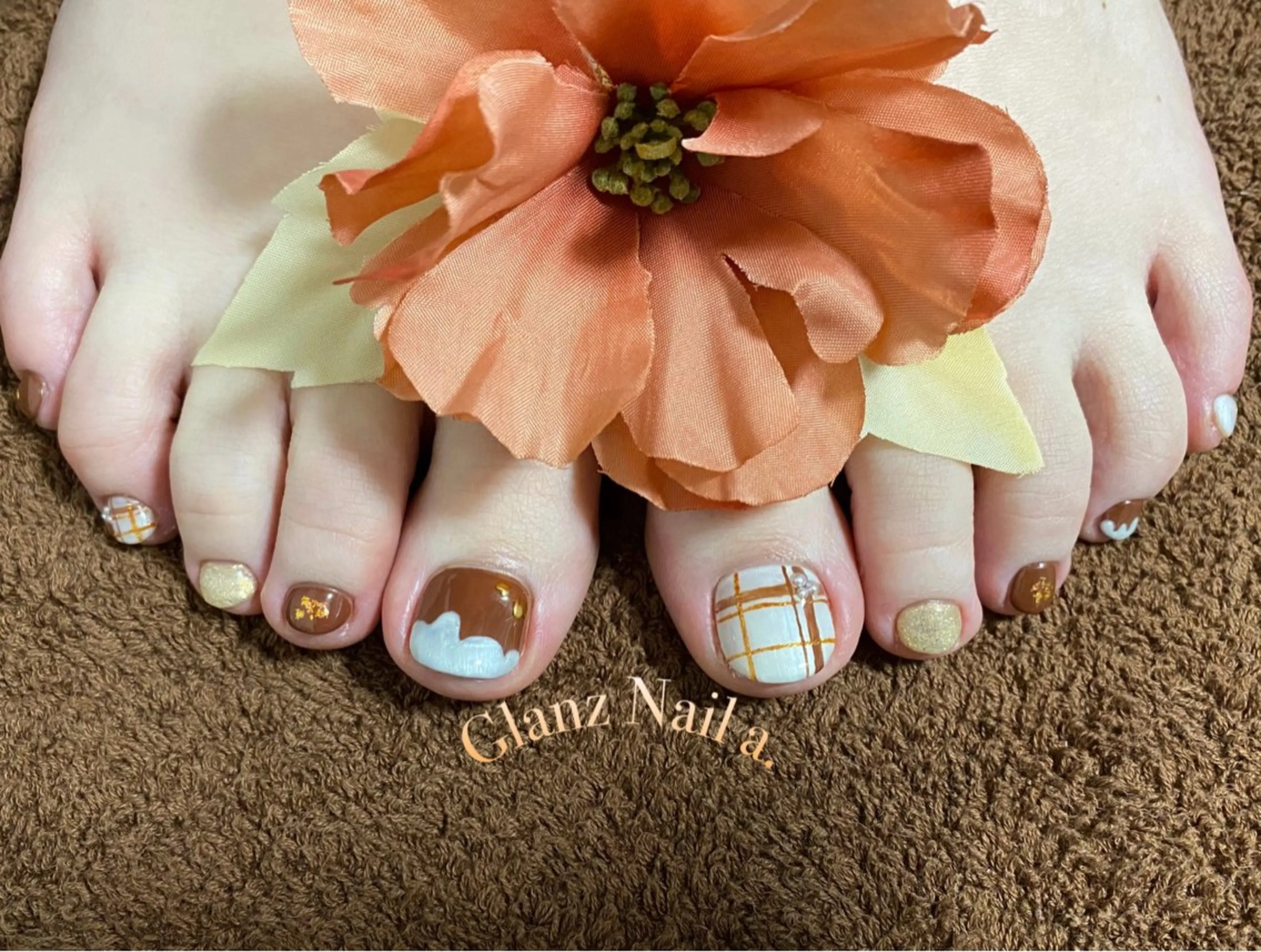 ネイル バレンタイン Glanz  Nail aのネイルデザイン