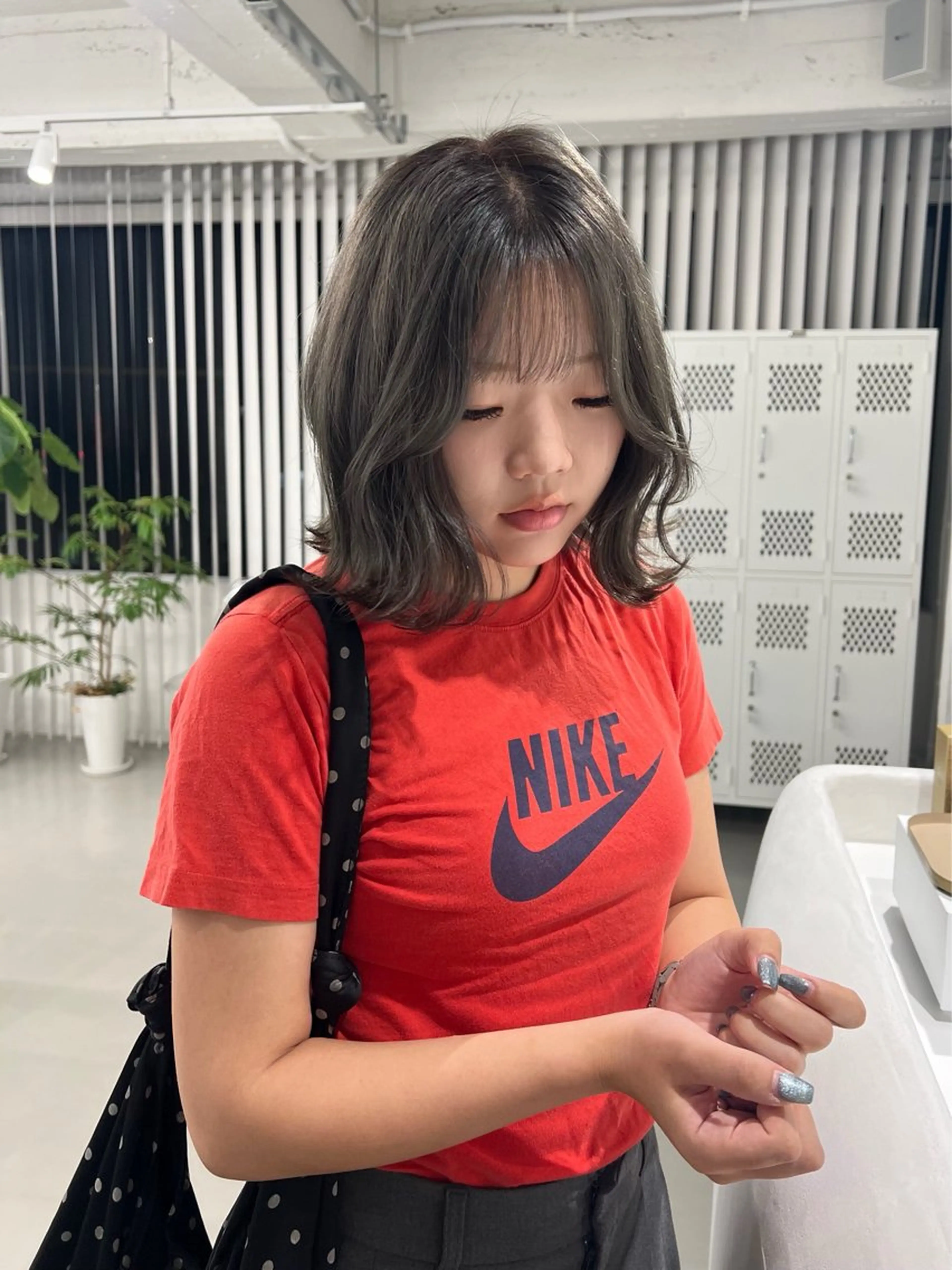 ミディアム ヘアカラー VISION:ALLHAIR所属・VISION 巻幡野花のヘアスタイル