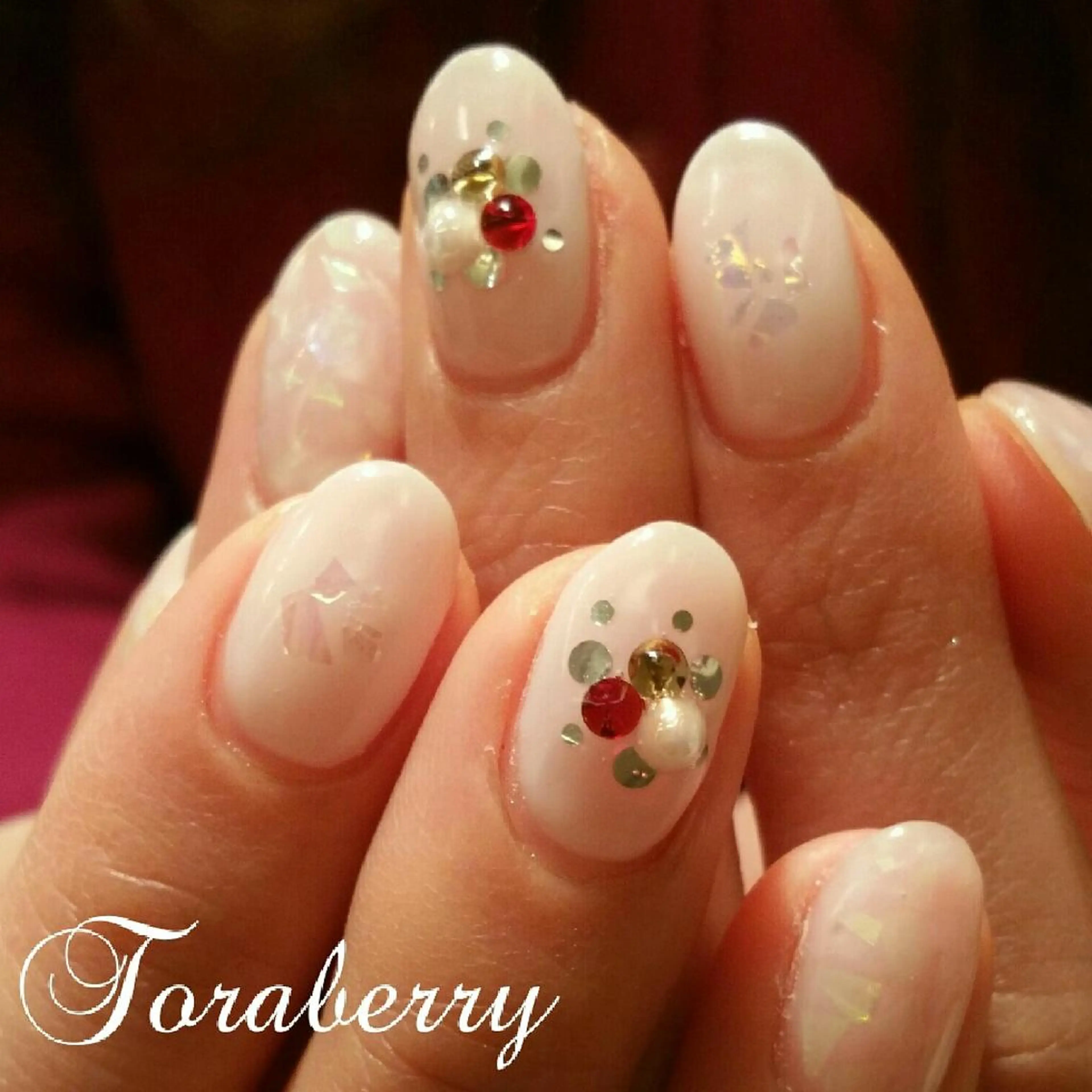 ネイル 冬ネイル クリスマス ネイリスト なつみのネイルデザイン