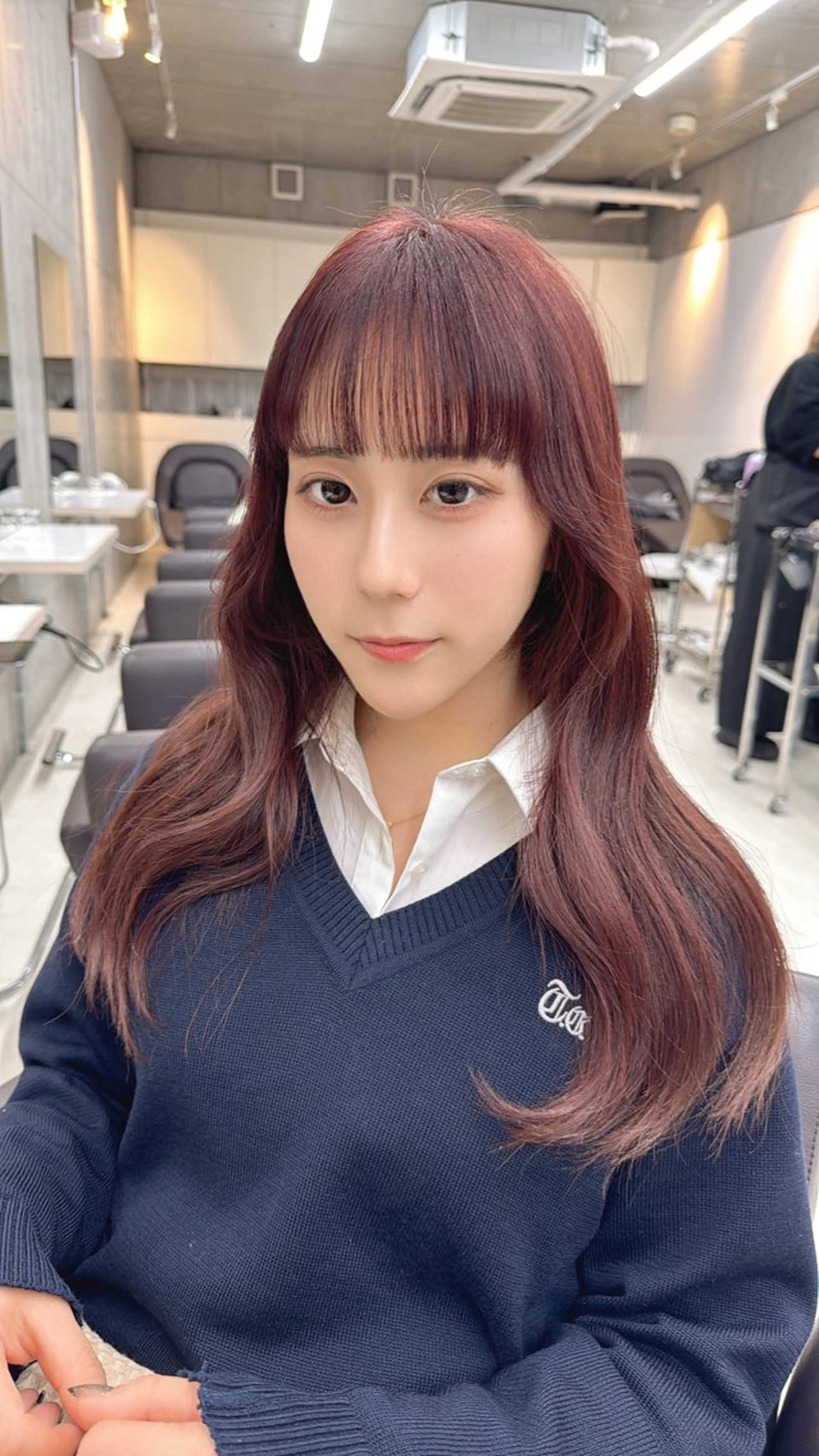 ロング Clore所属・うる艶ヘア♡韓国好き 透明感　shotaのヘアスタイル